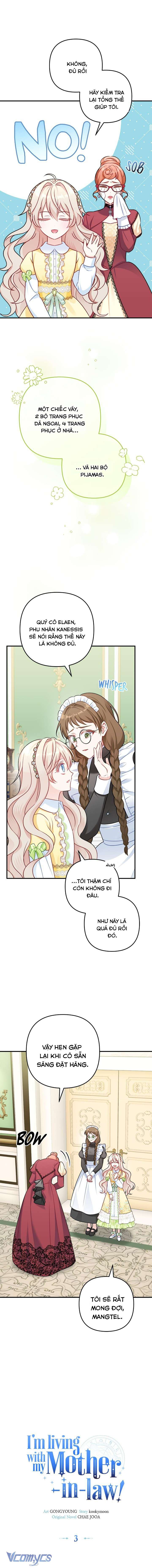 Tôi Sống Chung Với Mẹ Chồng Chapter 3 - Trang 4
