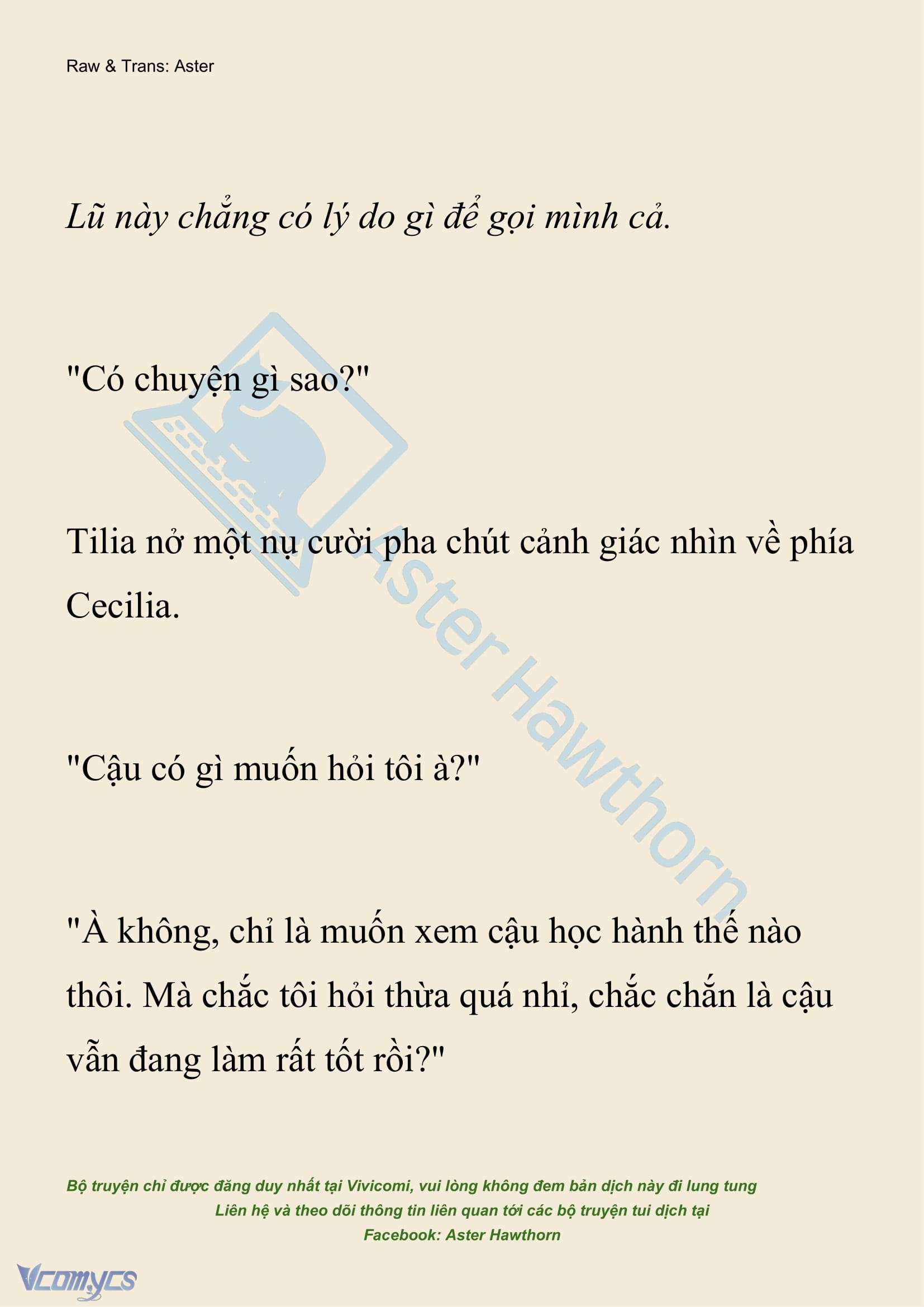 [NOVEL] Hồ Điệp Nuốt Chửng Sương Mù Chap 7 - Trang 2