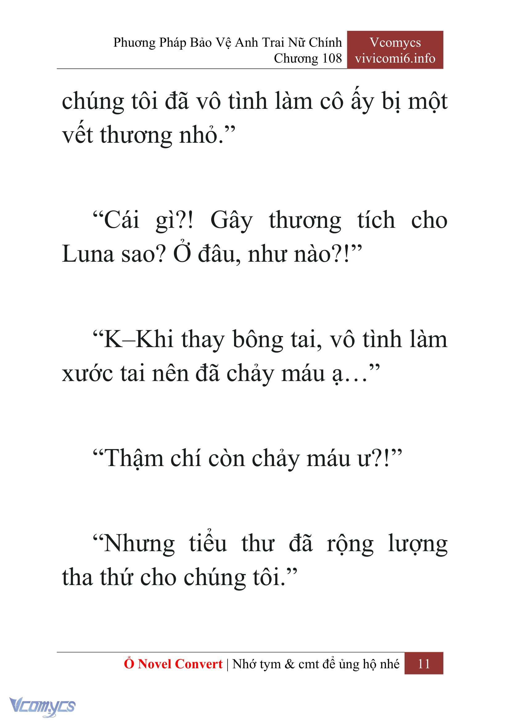 [Novel] Phương Pháp Bảo Vệ Anh Trai Nữ Chính Chap 108 - Trang 2