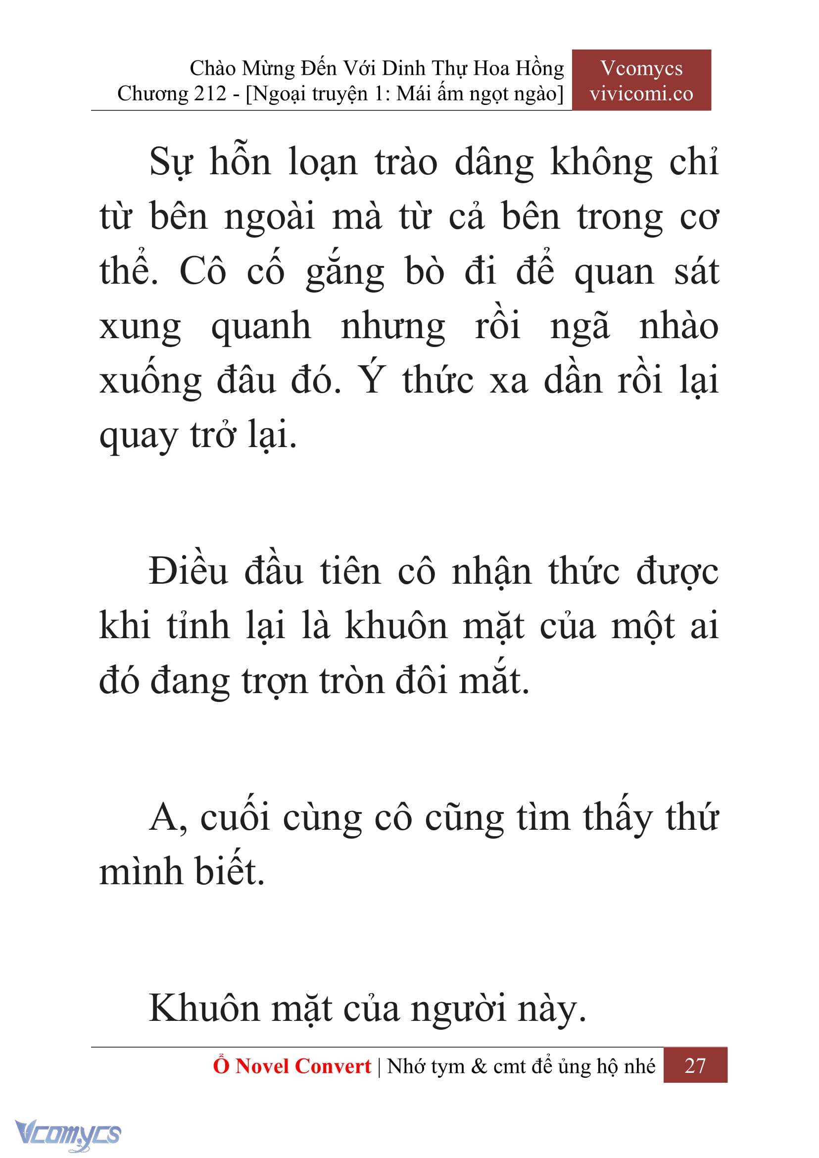 [Novel] Chào Mừng Đến Với Dinh Thự Hoa Hồng Chap 212 - Trang 2