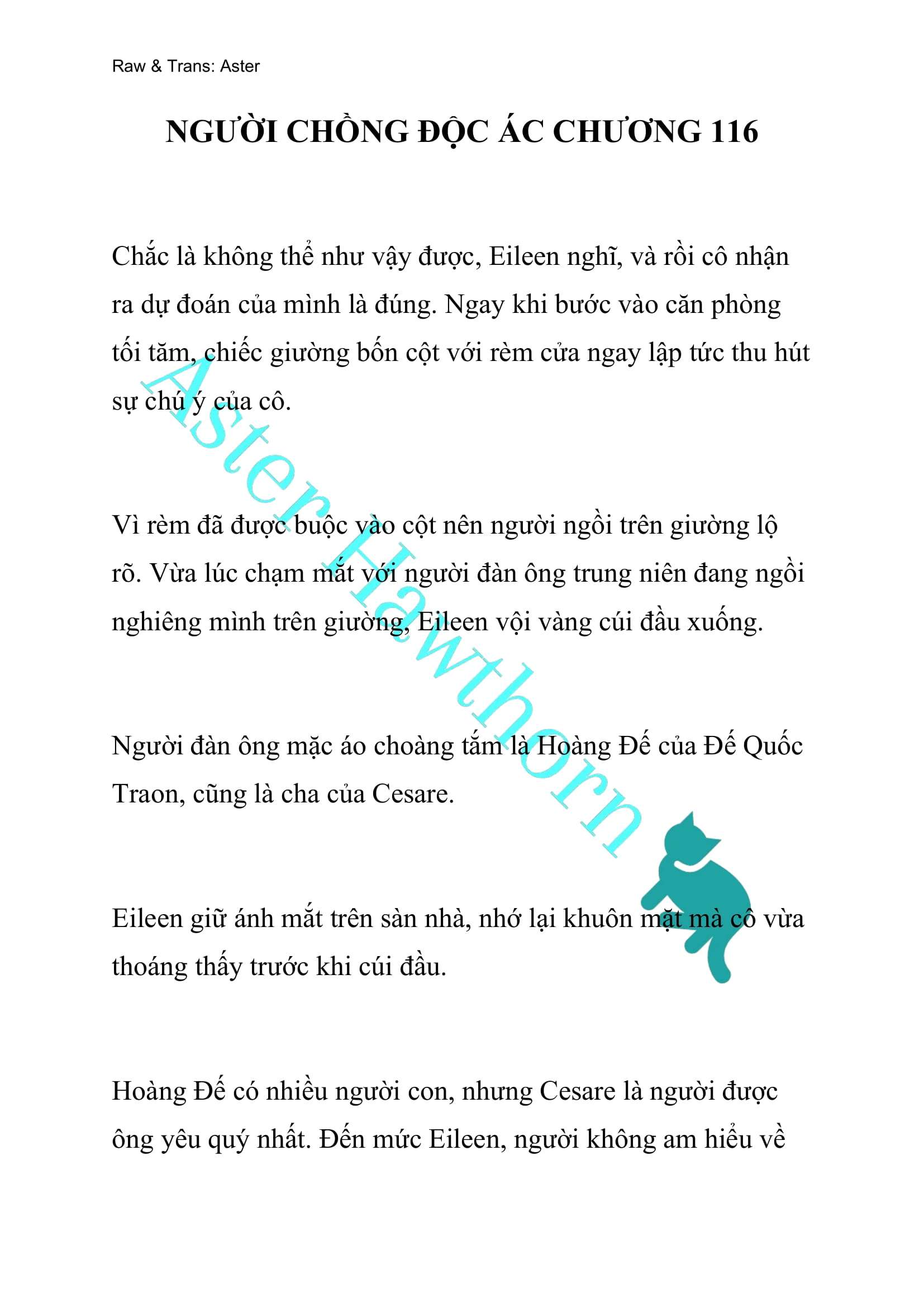 [NOVEL] Người Chồng Độc Ác Chap 116 - Next Chap 117