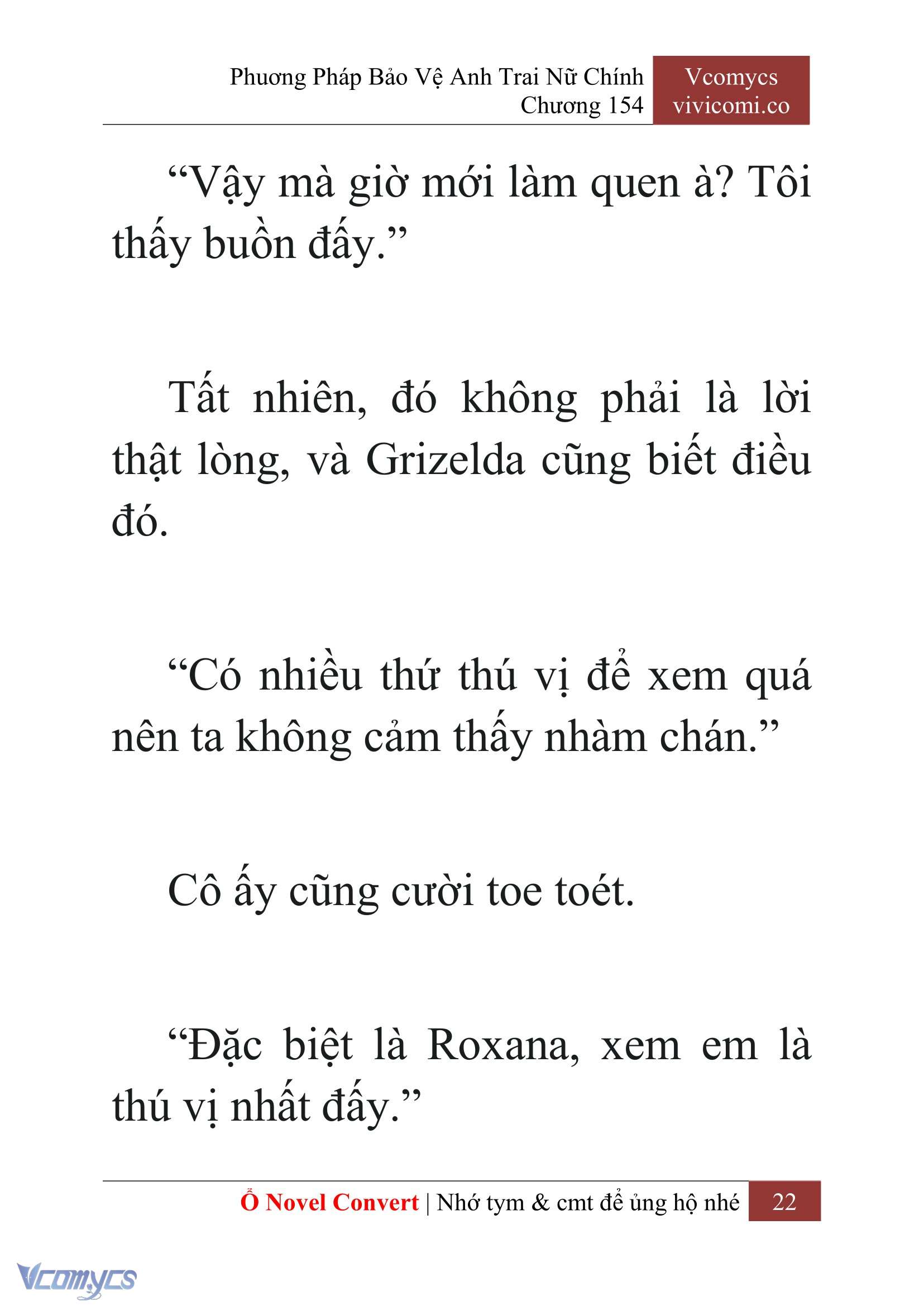 [Novel] Phương Pháp Bảo Vệ Anh Trai Nữ Chính Chap 154 - Trang 2