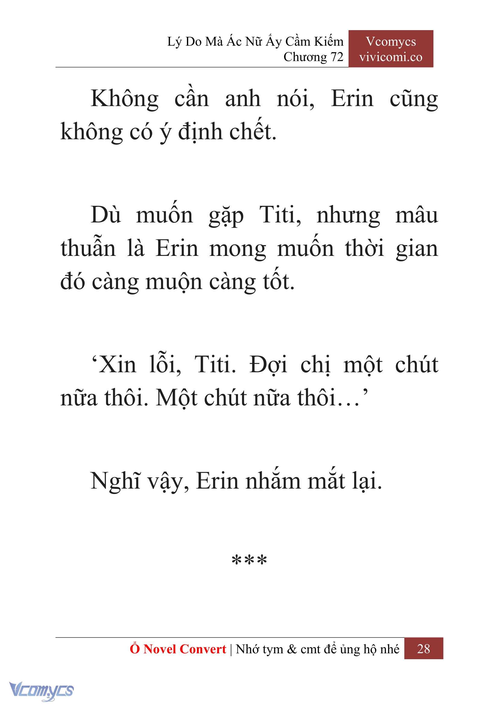 [Novel] Lý Do Mà Ác Nữ Ấy Cầm Kiếm Chap 72 - Trang 2