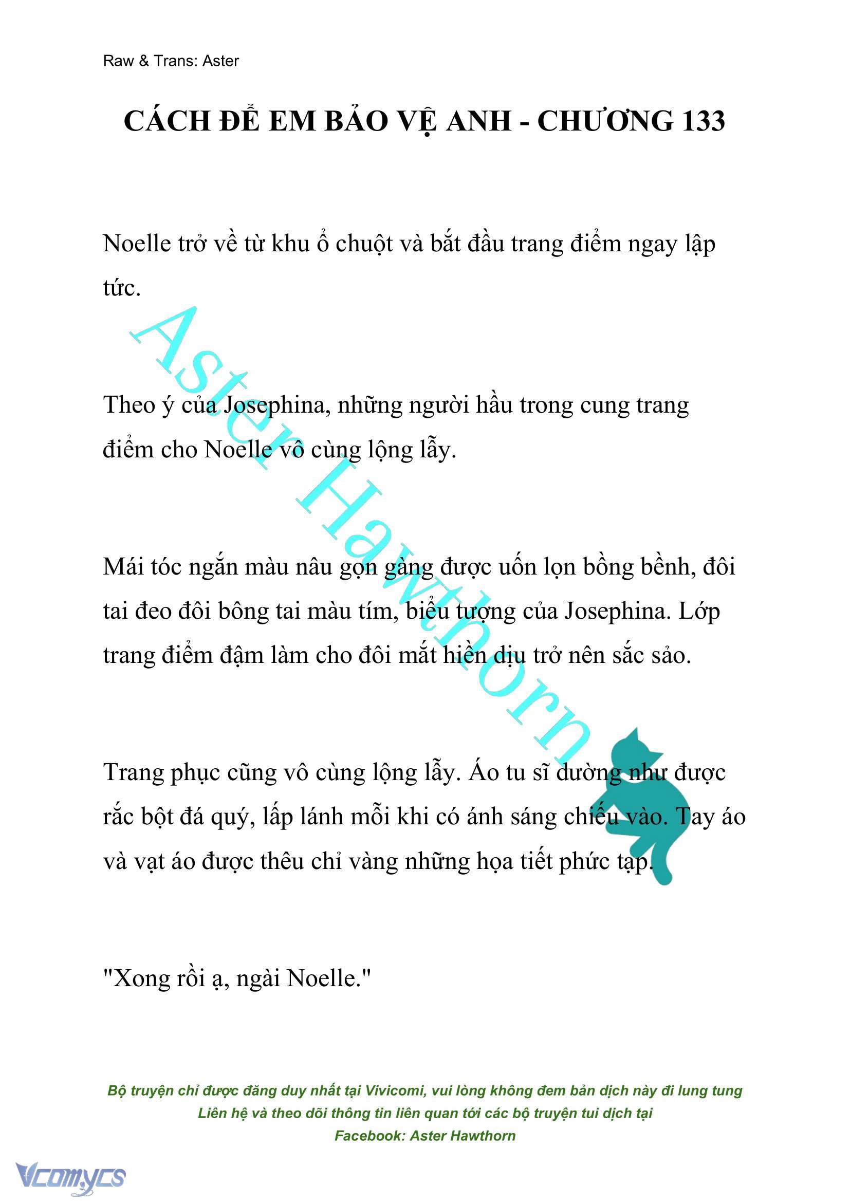 [NOVEL] Cách Để Em Bảo Vệ Anh Chap 133 - Trang 2