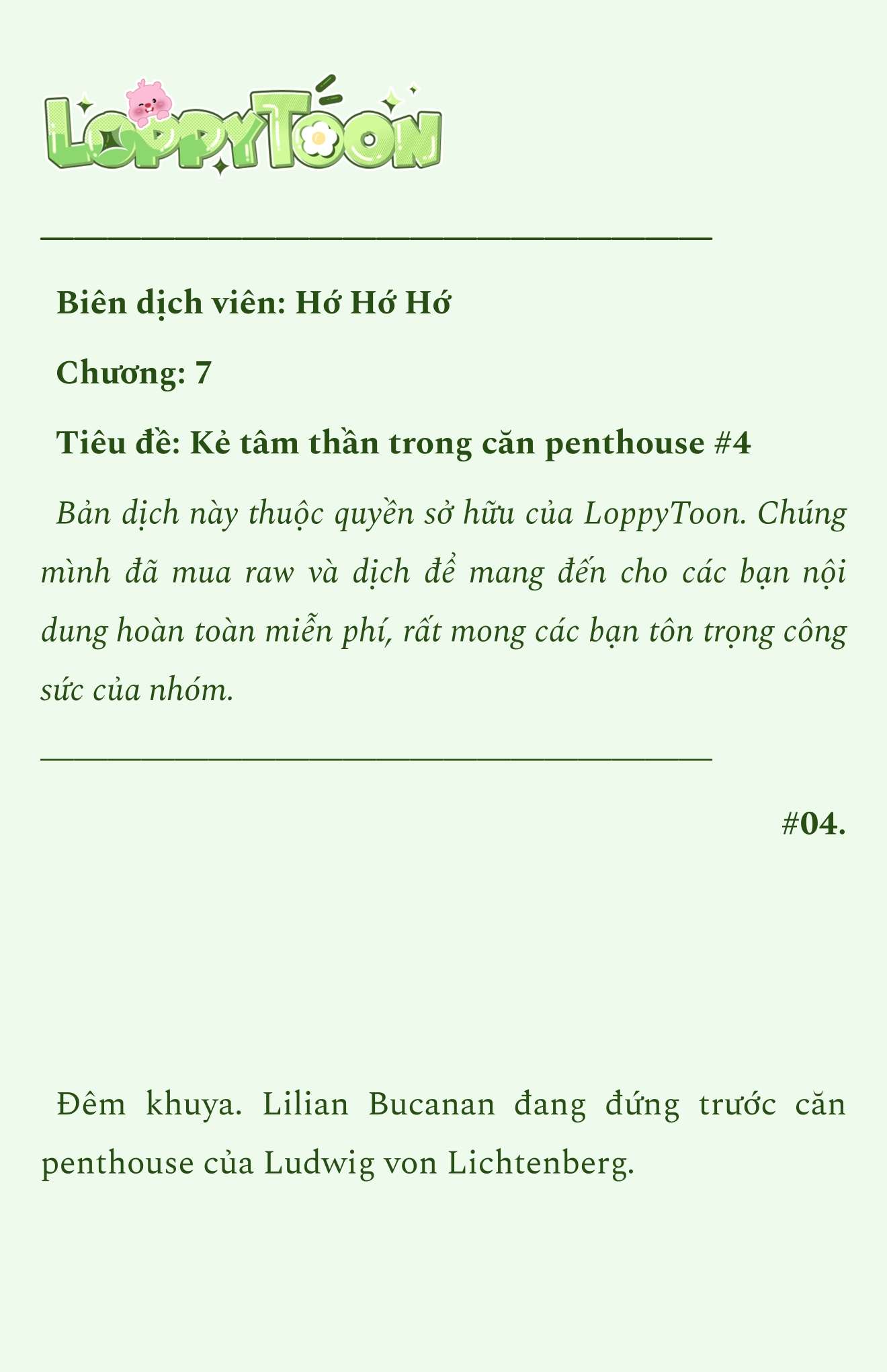 [Novel] Người Bạn Cùng Phòng Tâm Thần Của Tôi Chap 7 - Trang 2
