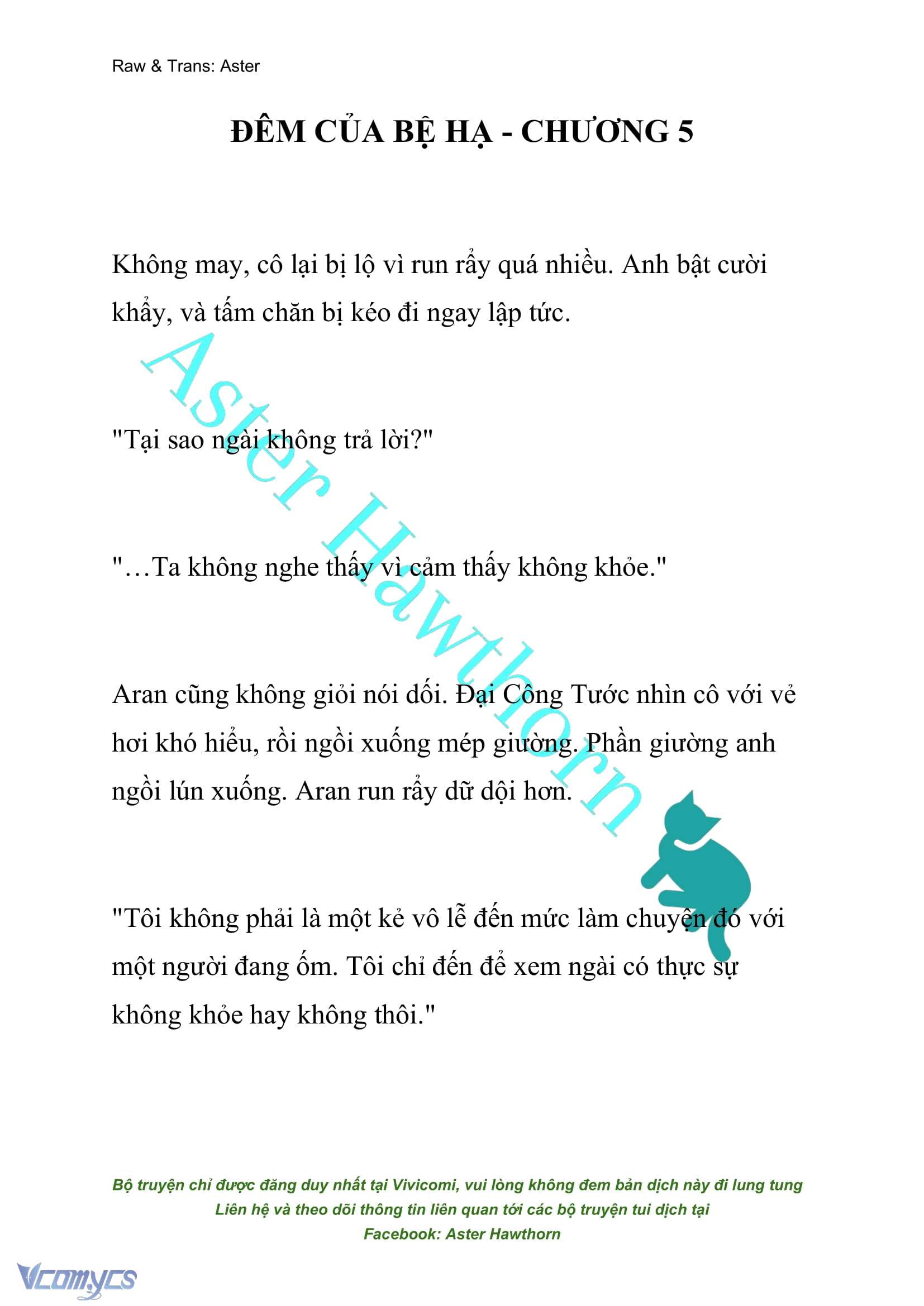 [NOVEL] Đêm Của Bệ Hạ Chap 5 - Trang 2