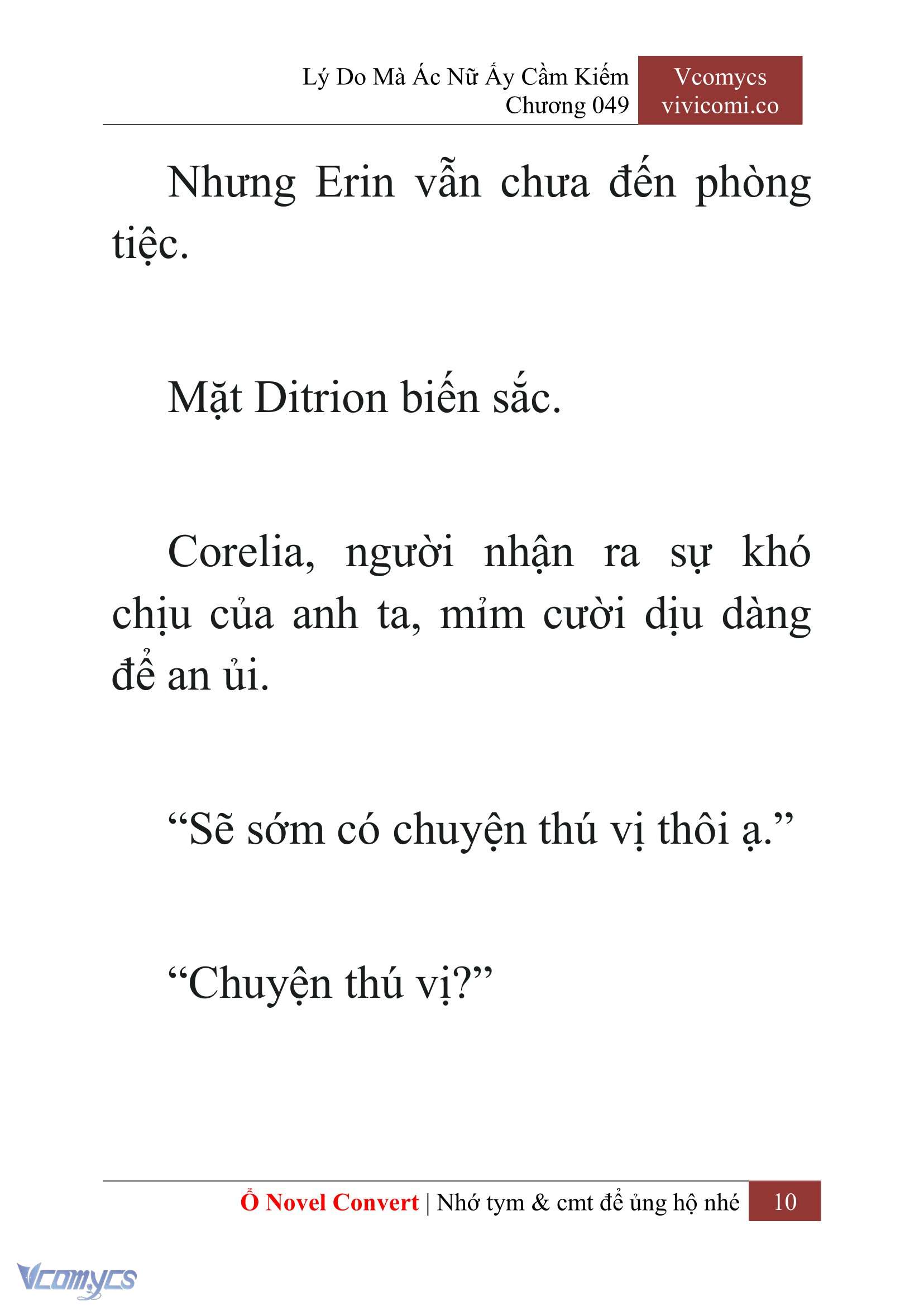[Novel] Lý Do Mà Ác Nữ Ấy Cầm Kiếm Chap 49 - Trang 2