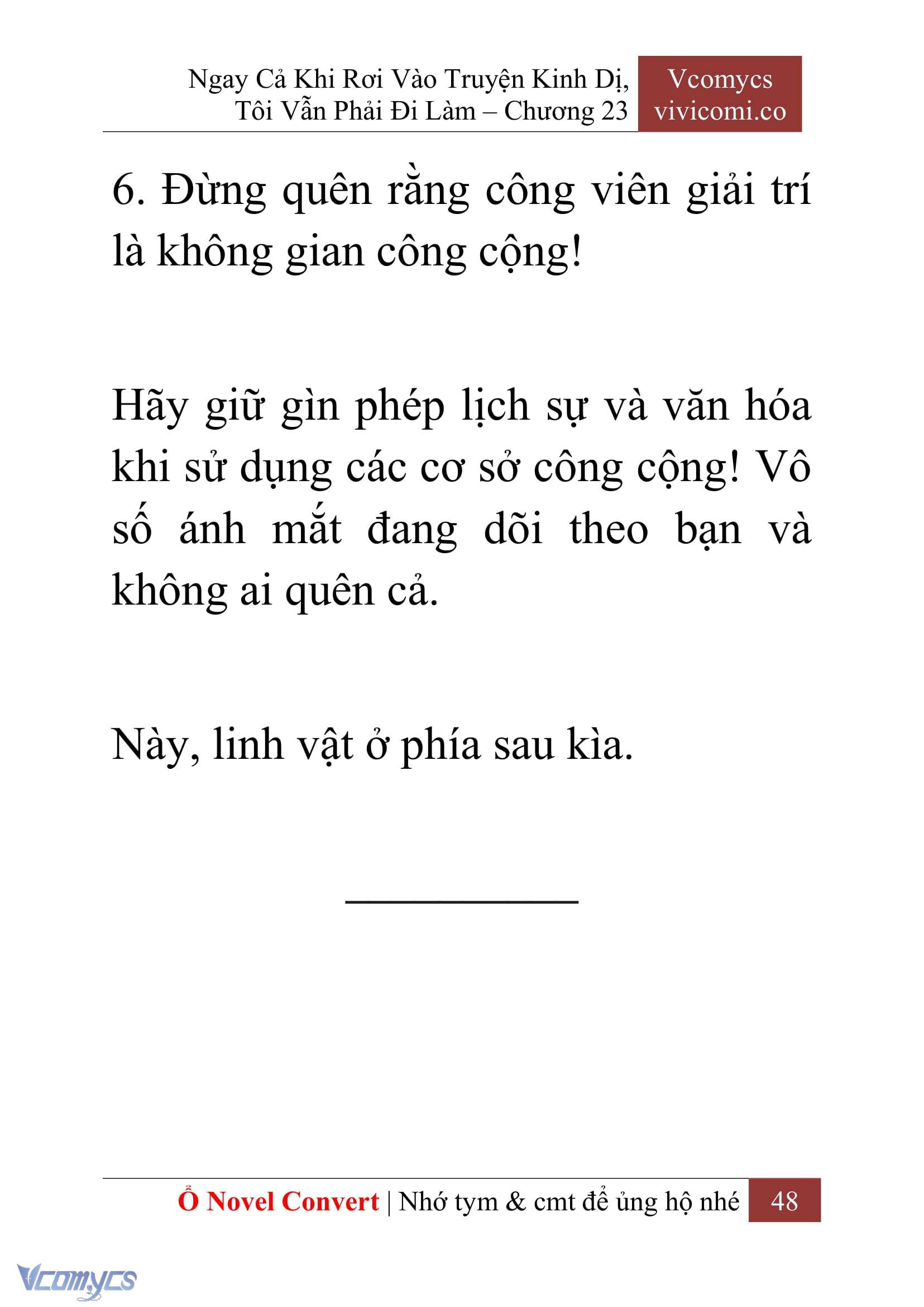 [Novel] Ngay Cả Khi Rơi Vào Truyện Kinh Dị, Tôi Vẫn Phải Đi Làm Chap 23 - Trang 2