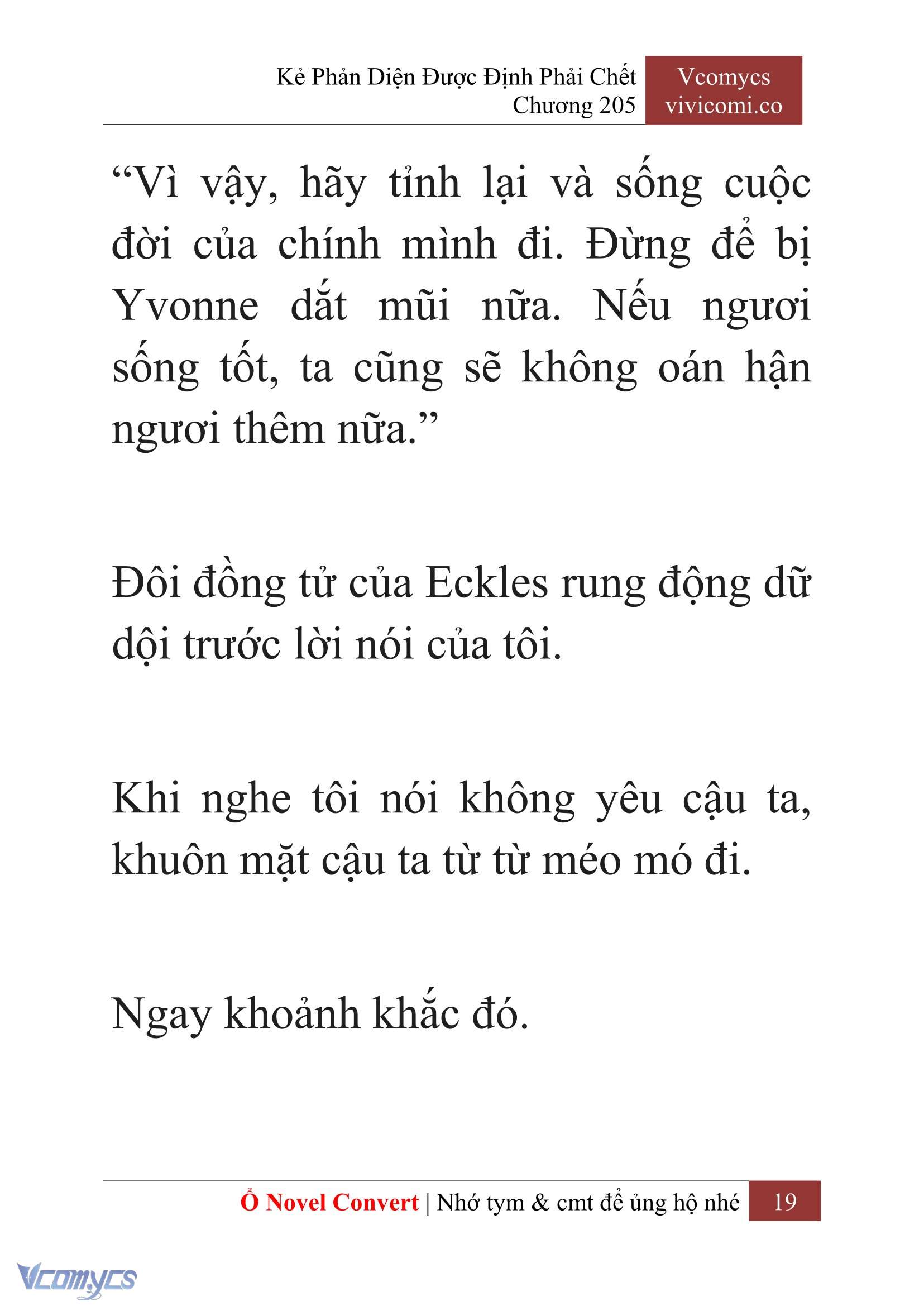 [Novel] Kẻ Phản Diện Được Định Phải Chết Chap 205 - Trang 2