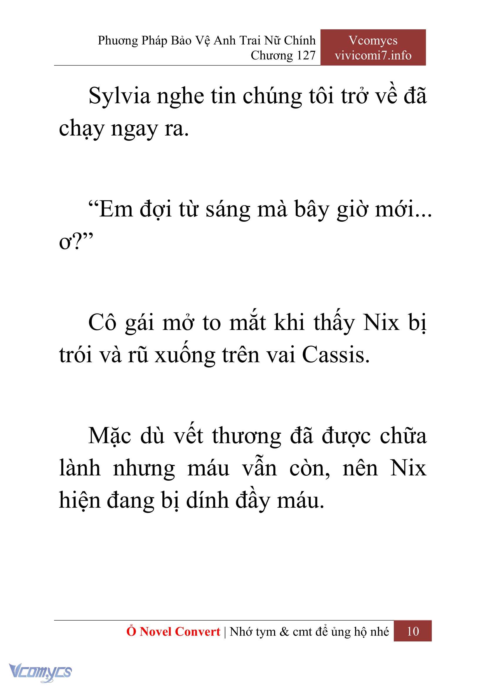[Novel] Phương Pháp Bảo Vệ Anh Trai Nữ Chính Chap 127 - Trang 2