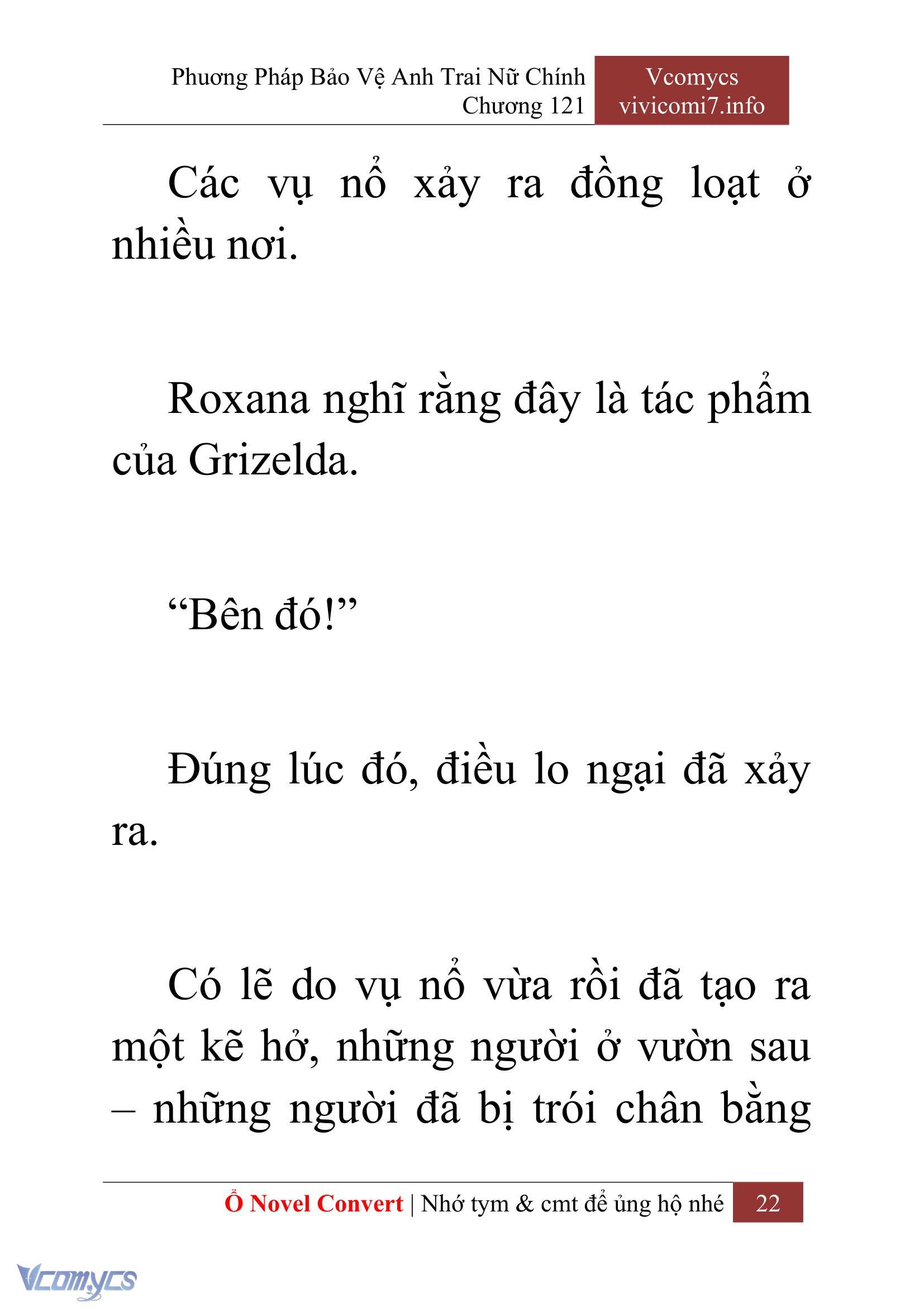[Novel] Phương Pháp Bảo Vệ Anh Trai Nữ Chính Chap 121 - Trang 2
