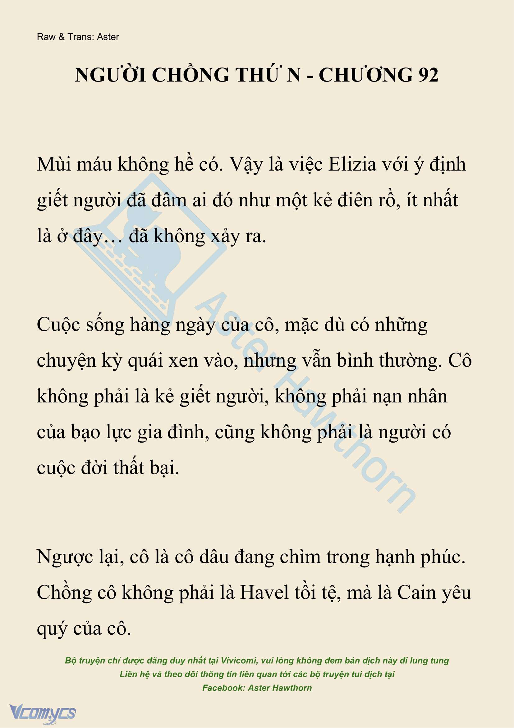 [NOVEL] Người Chồng Thứ N Chap 92 - Trang 2