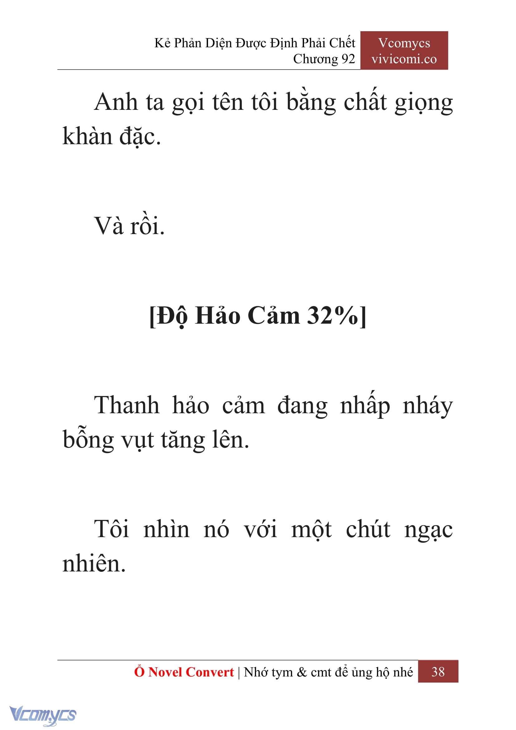 [Novel] Kẻ Phản Diện Được Định Phải Chết Chap 92 - Next 