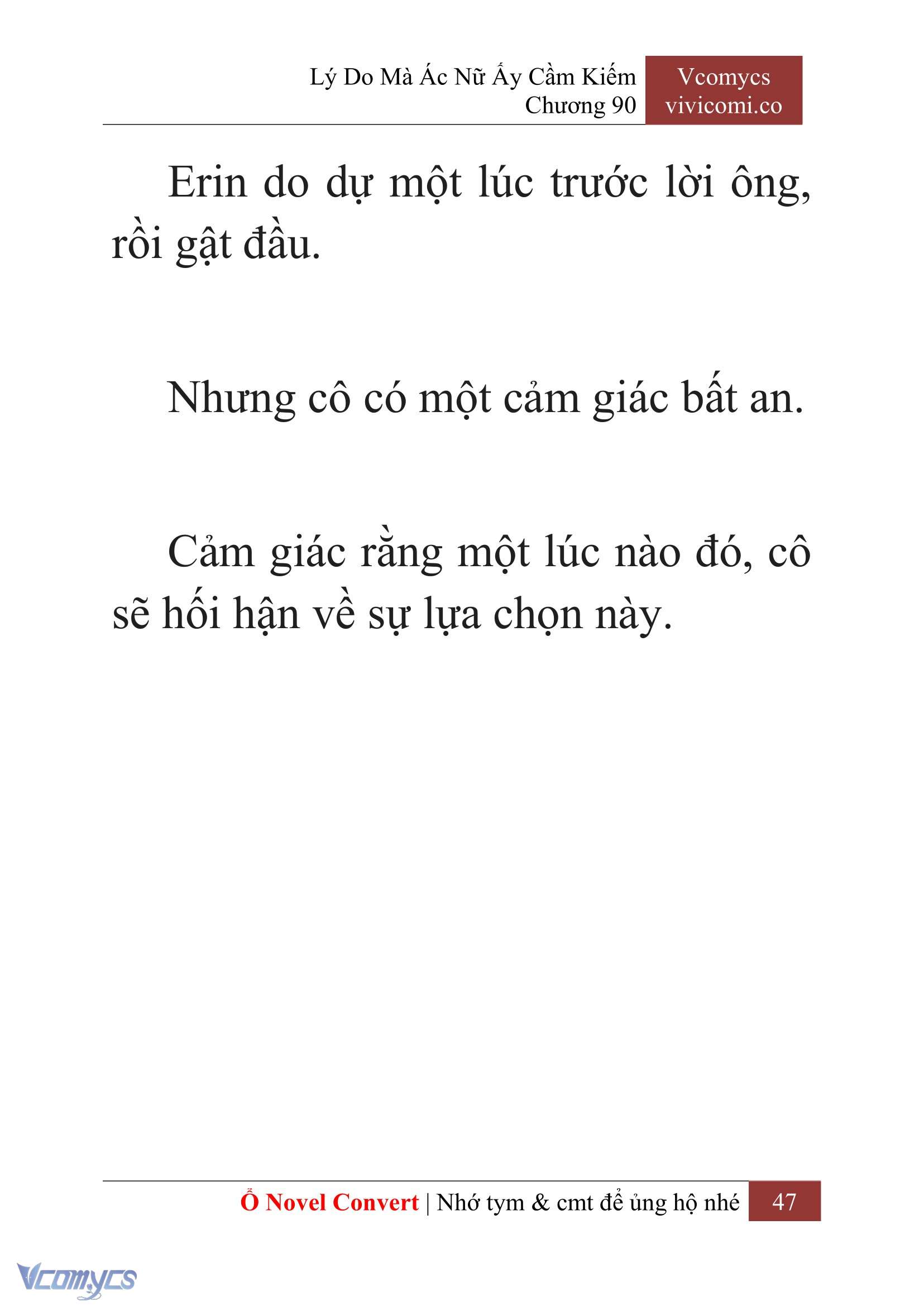 [Novel] Lý Do Mà Ác Nữ Ấy Cầm Kiếm Chap 90 - Trang 2