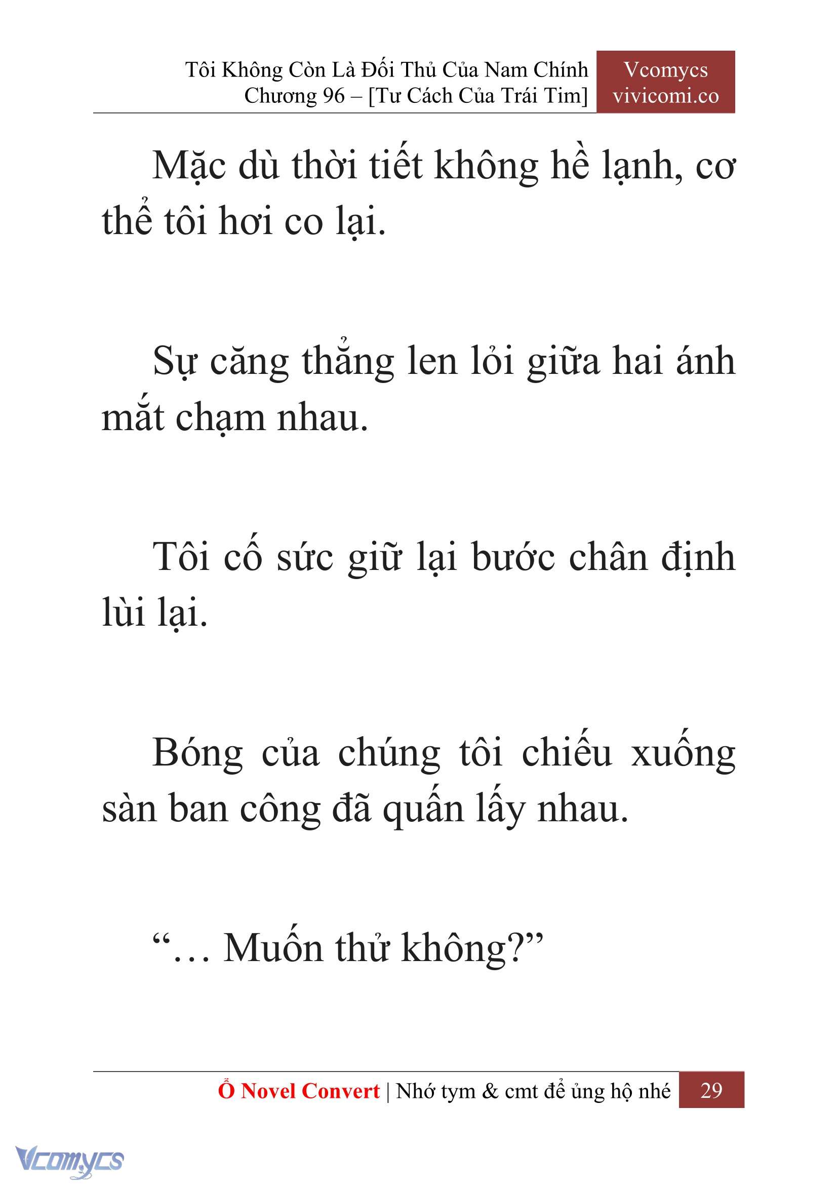 [Novel] Tôi Không Còn Là Đối Thủ Của Nam Chính Chap 96 - Trang 2
