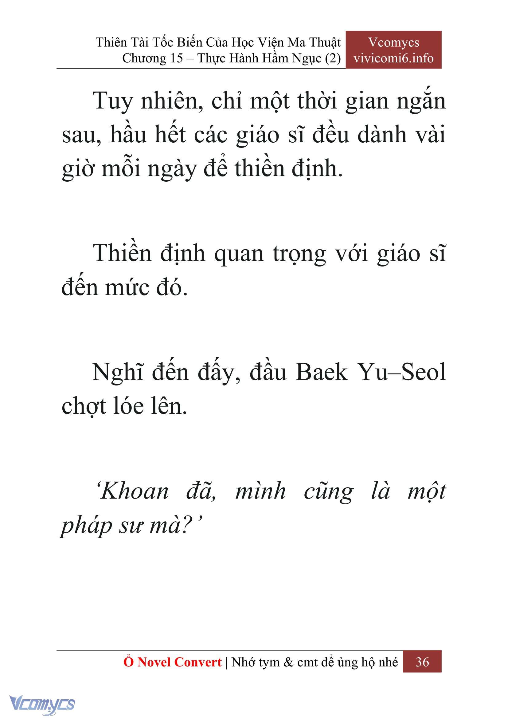 [Novel] Thiên Tài Tốc Biến Của Học Viện Ma Thuật Chap 15 - Trang 2
