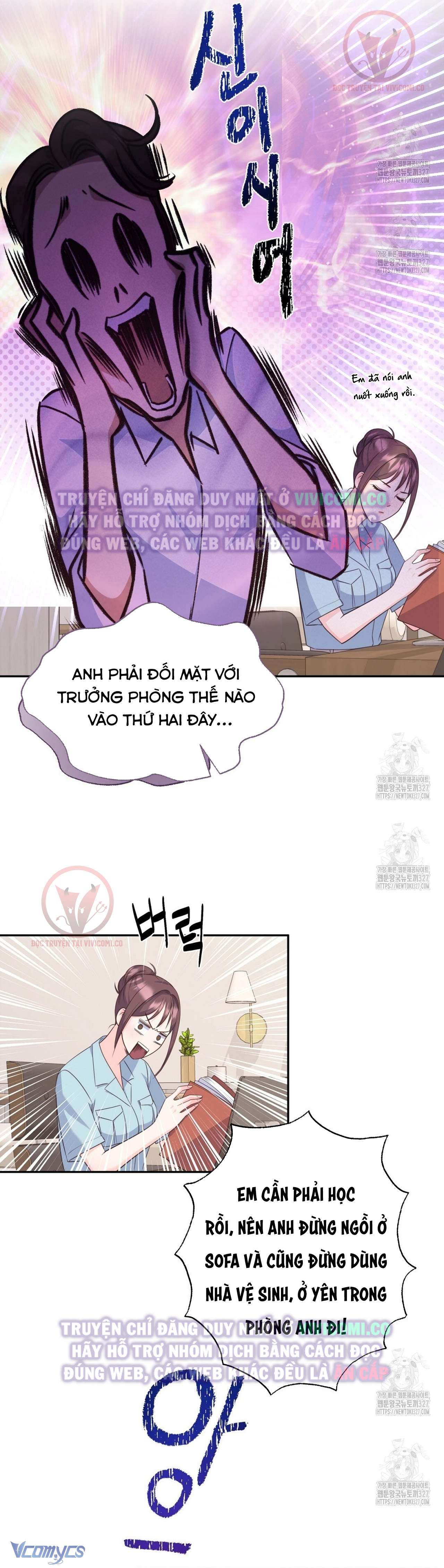 [18+] Sếp Của Anh Trai Tôi Đã Vượt Quá Giới Hạn Chap 8 - Trang 3