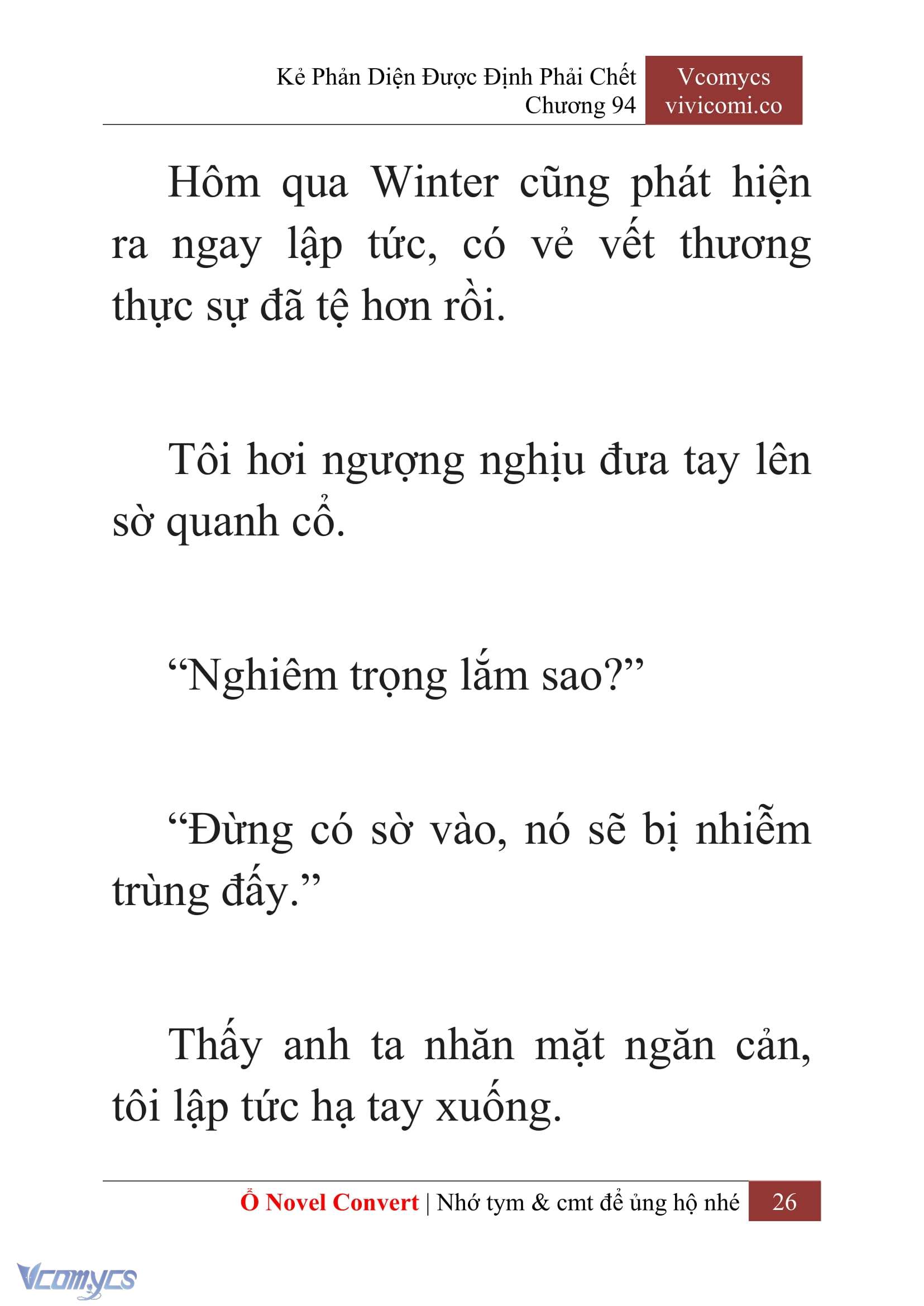 [Novel] Kẻ Phản Diện Được Định Phải Chết Chap 94 - Trang 2