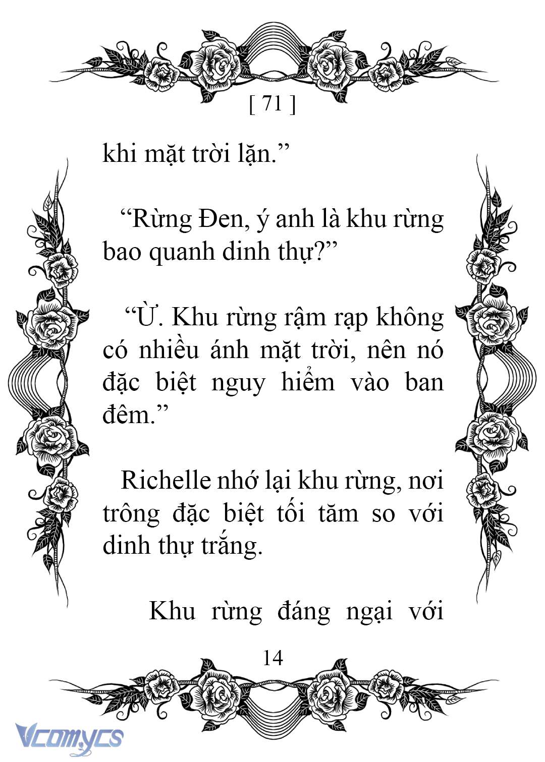 [Novel] Chào Mừng Đến Với Dinh Thự Hoa Hồng Chap 71 - Trang 2