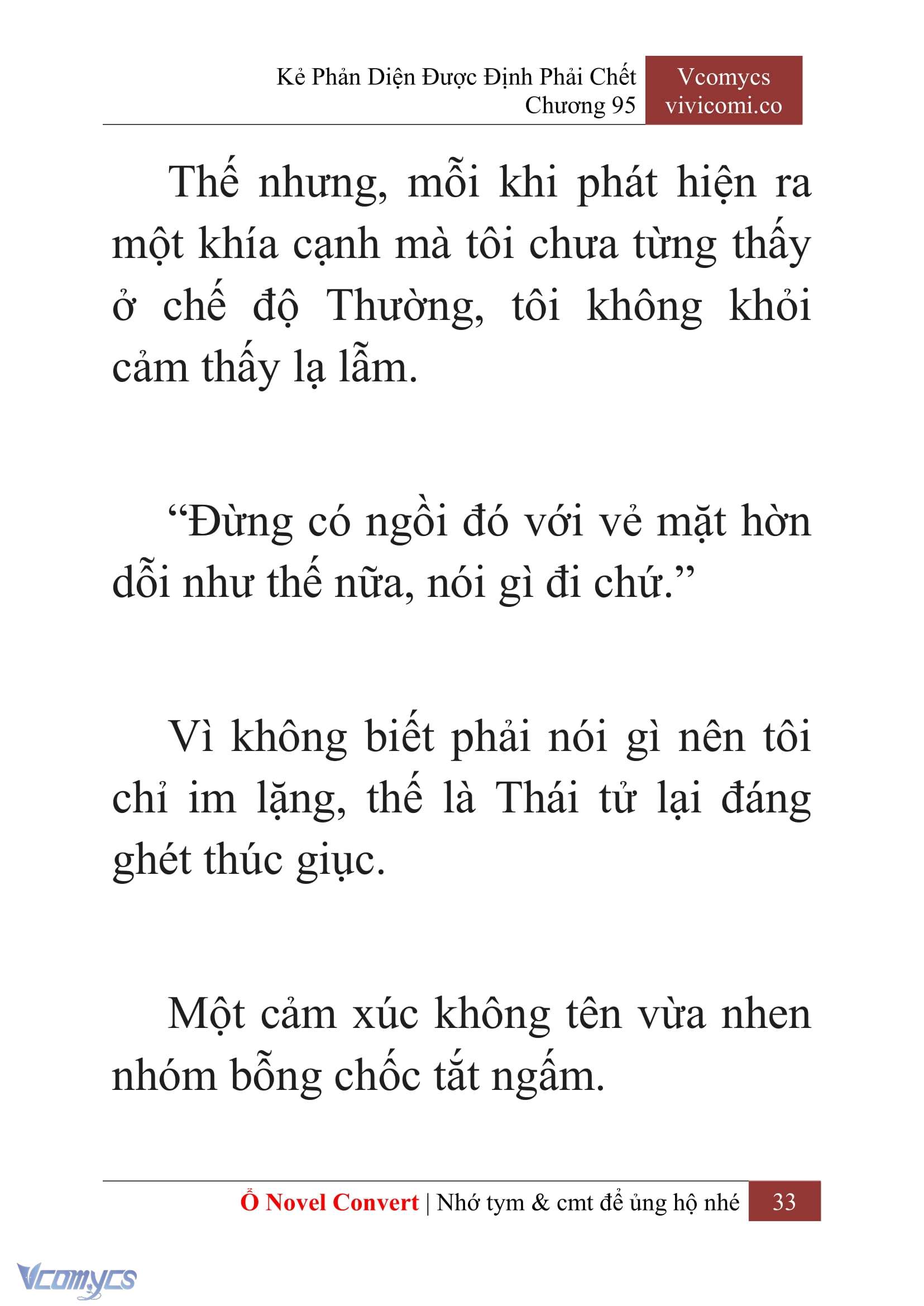 [Novel] Kẻ Phản Diện Được Định Phải Chết Chap 95 - Trang 2