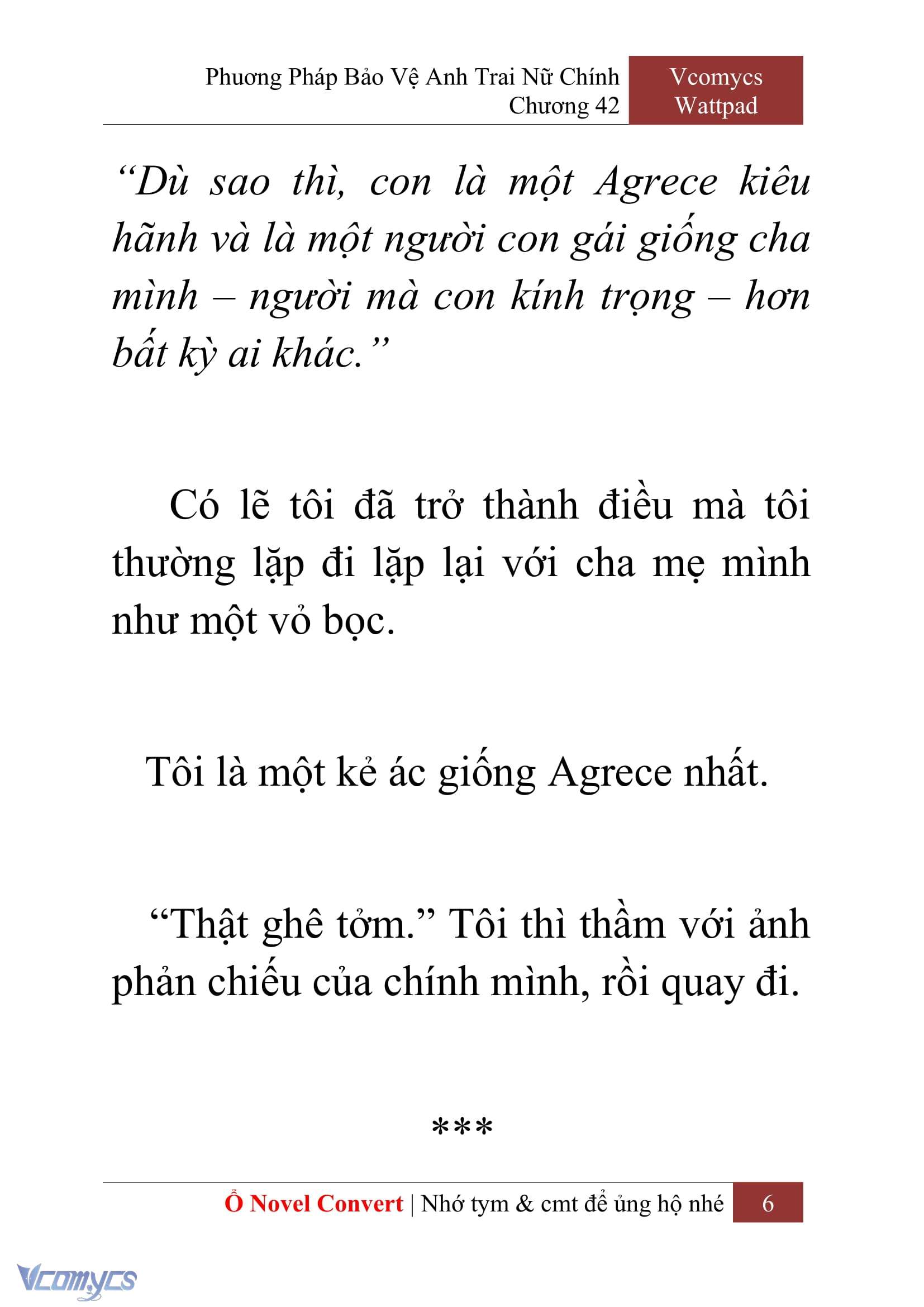[Novel] Phương Pháp Bảo Vệ Anh Trai Nữ Chính Chap 42 - Trang 2