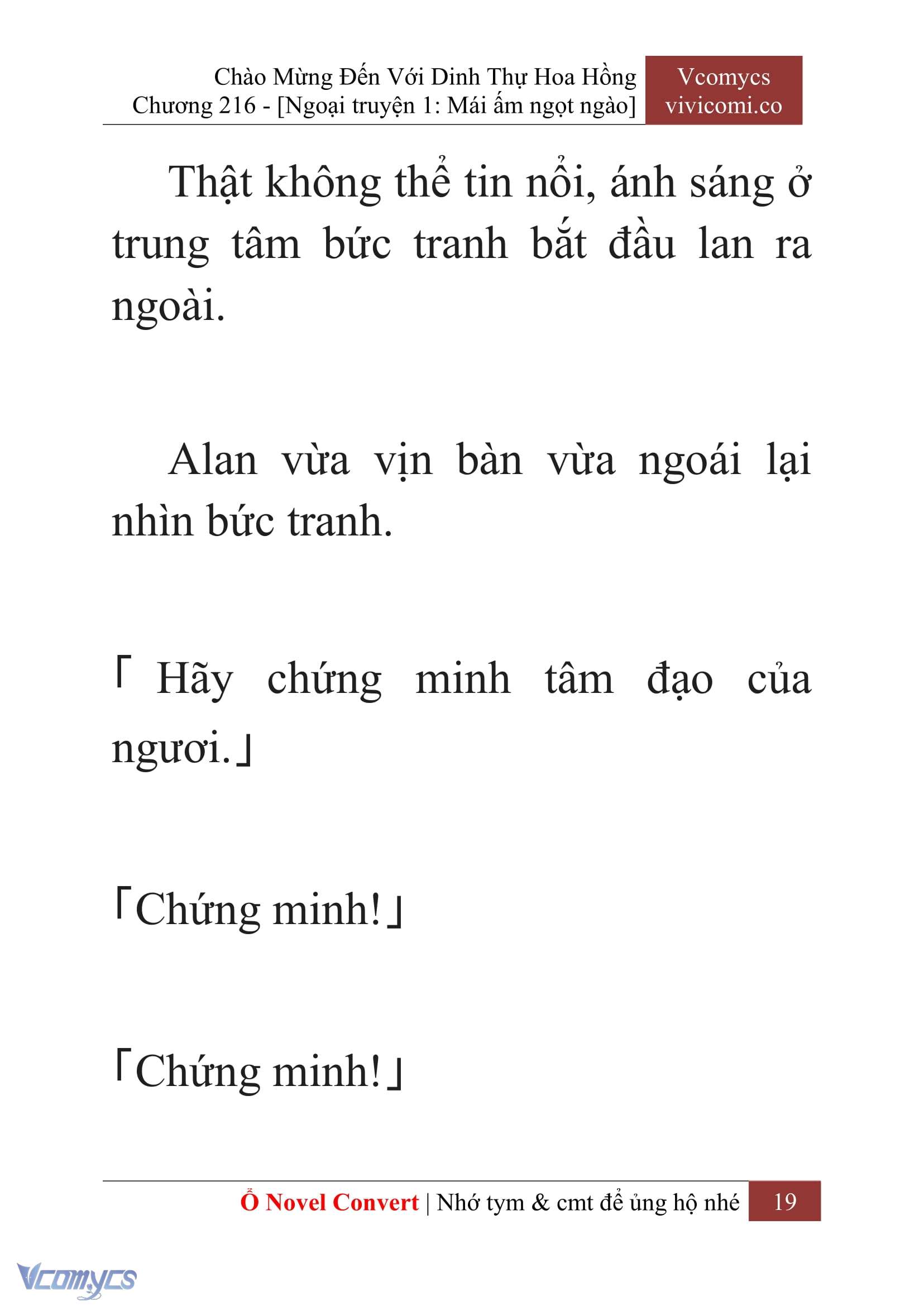 [Novel] Chào Mừng Đến Với Dinh Thự Hoa Hồng Chap 216 - Trang 2