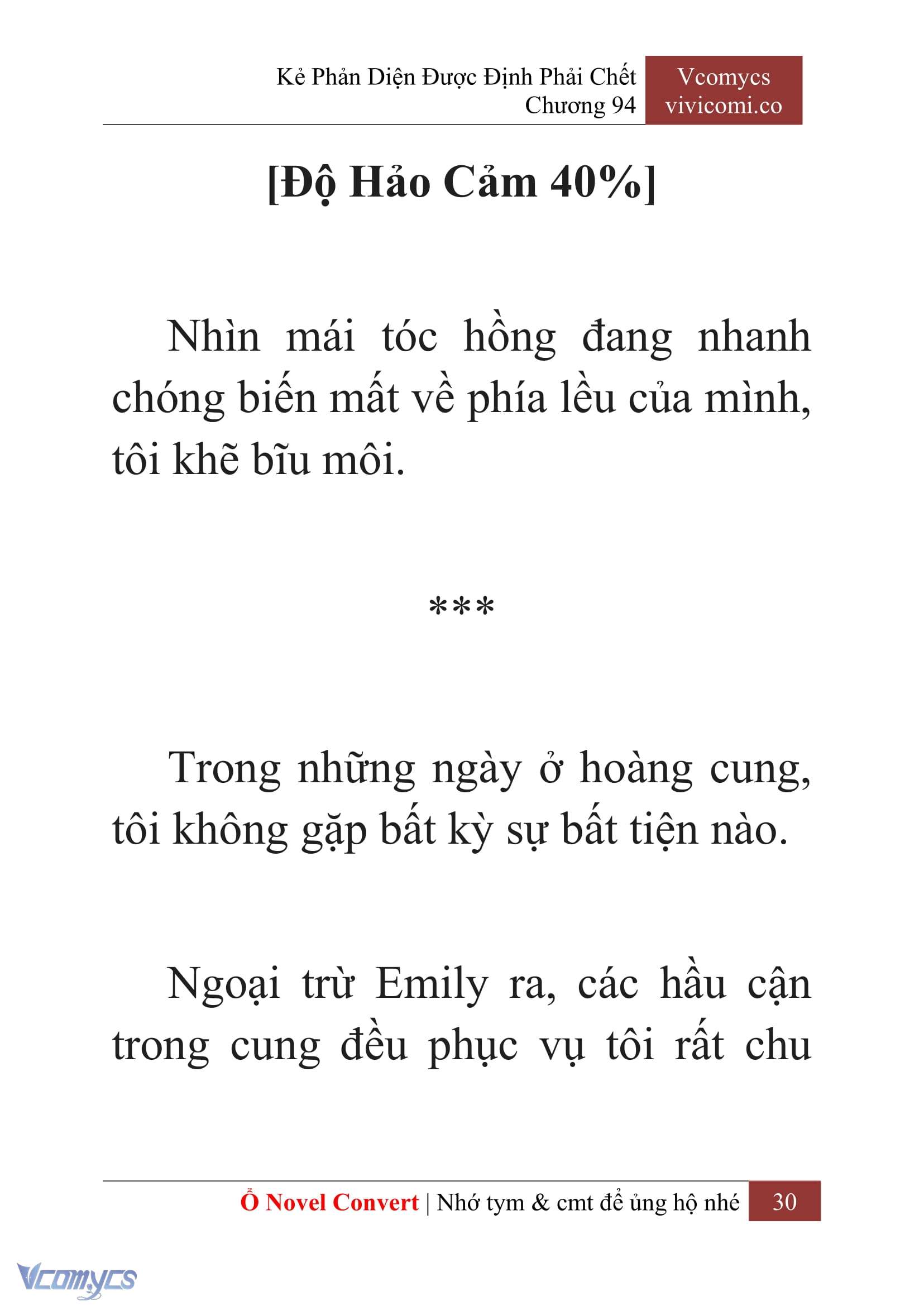 [Novel] Kẻ Phản Diện Được Định Phải Chết Chap 94 - Trang 2