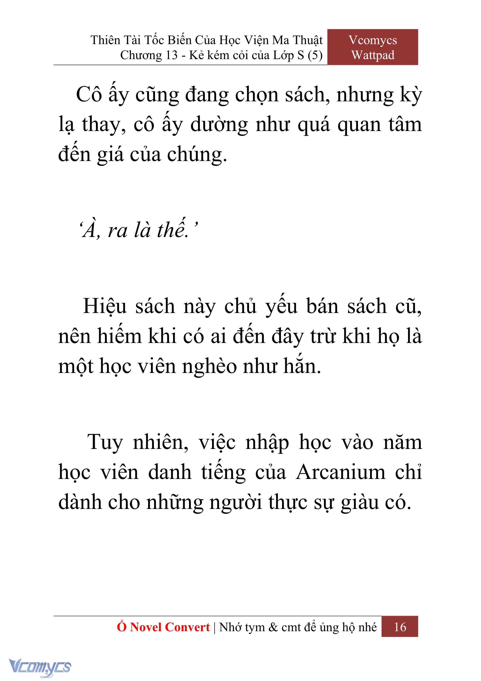 [Novel] Thiên Tài Tốc Biến Của Học Viện Ma Thuật Chap 13 - Trang 2