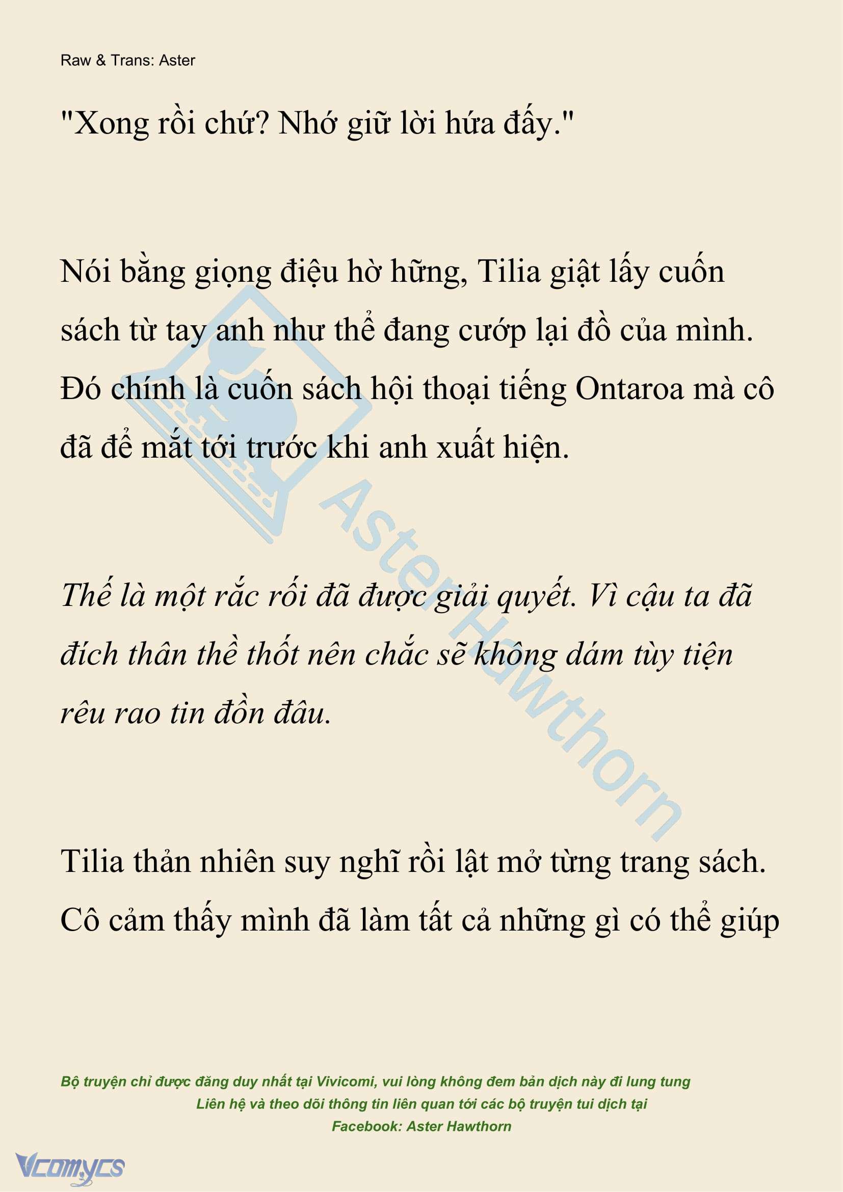 [NOVEL] Hồ Điệp Nuốt Chửng Sương Mù Chap 29 - Trang 2