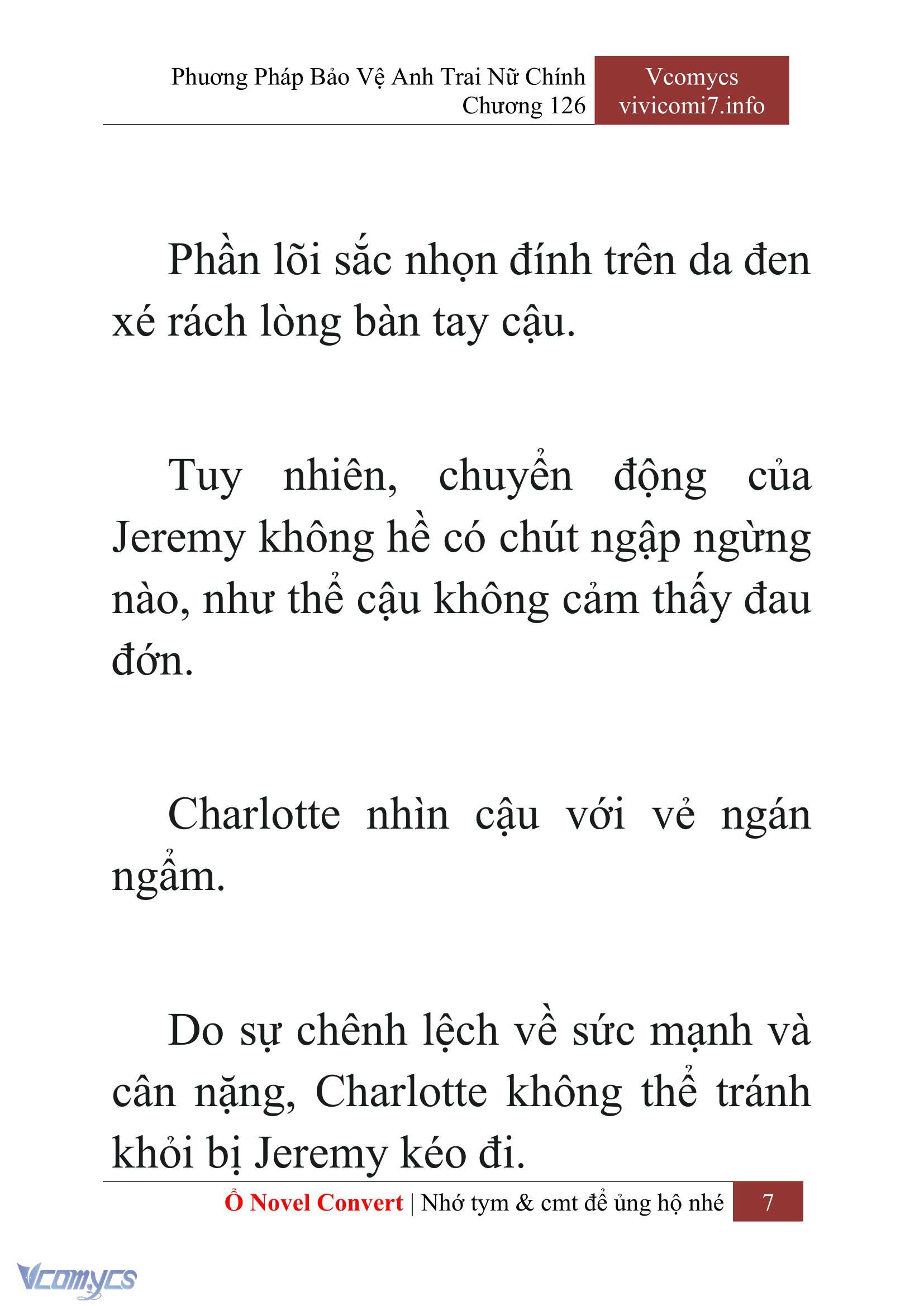 [Novel] Phương Pháp Bảo Vệ Anh Trai Nữ Chính Chap 126 - Trang 2
