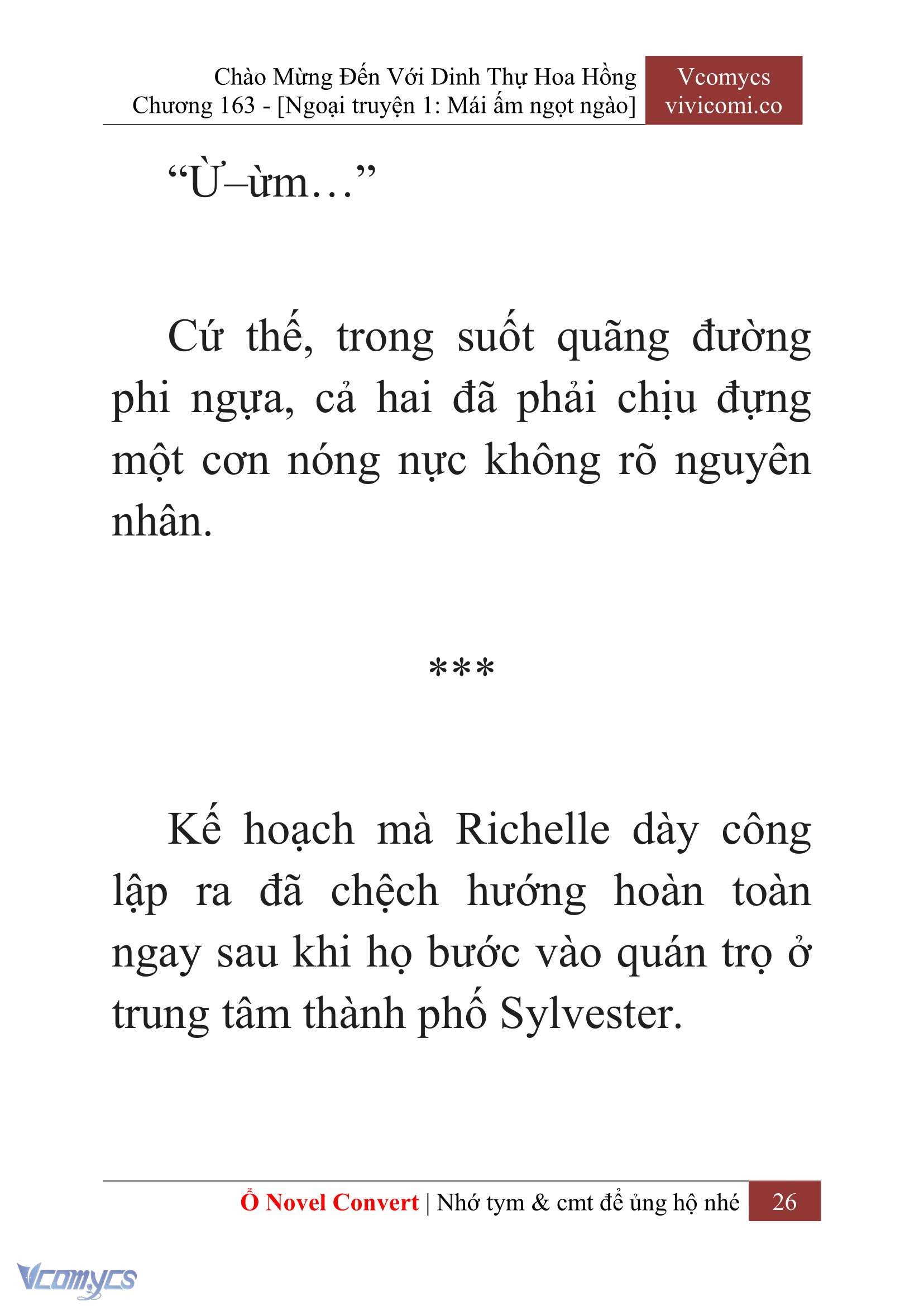 [Novel] Chào Mừng Đến Với Dinh Thự Hoa Hồng Chap 163 - Trang 2