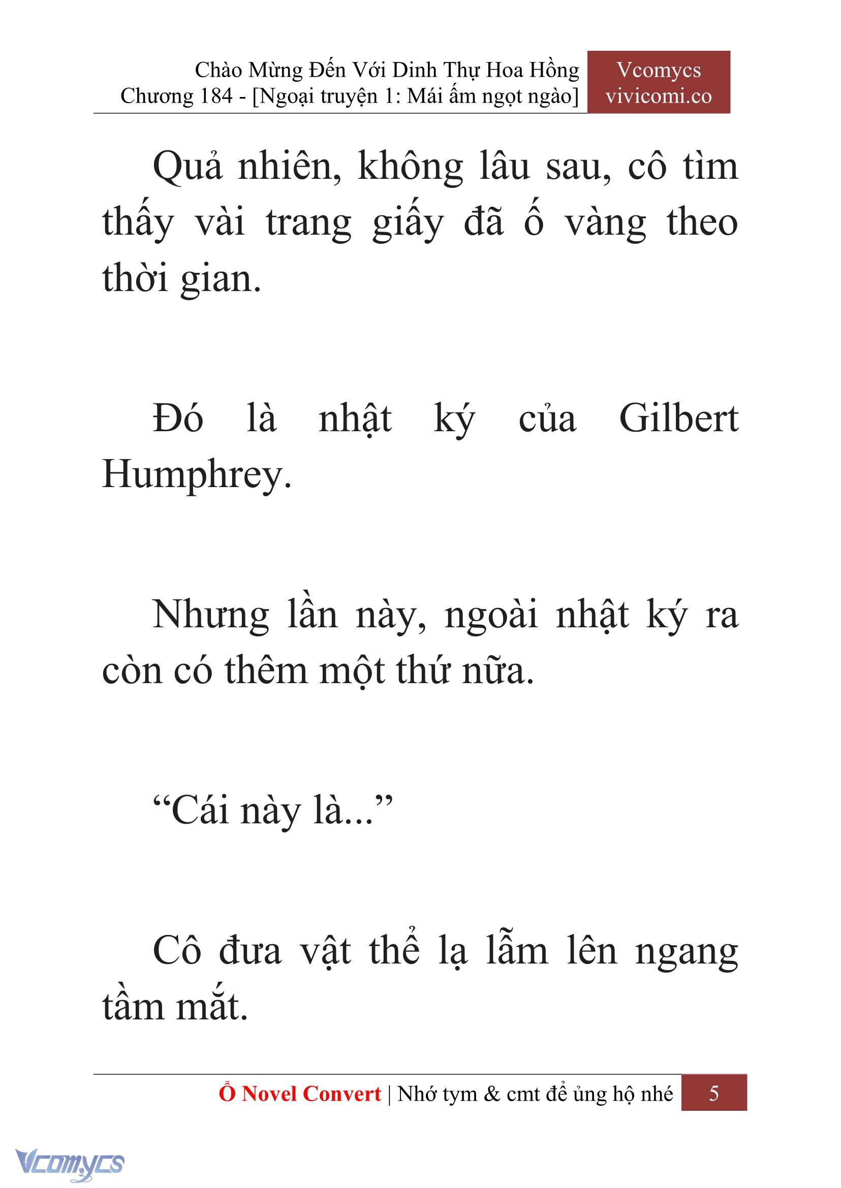 [Novel] Chào Mừng Đến Với Dinh Thự Hoa Hồng Chap 184 - Trang 2
