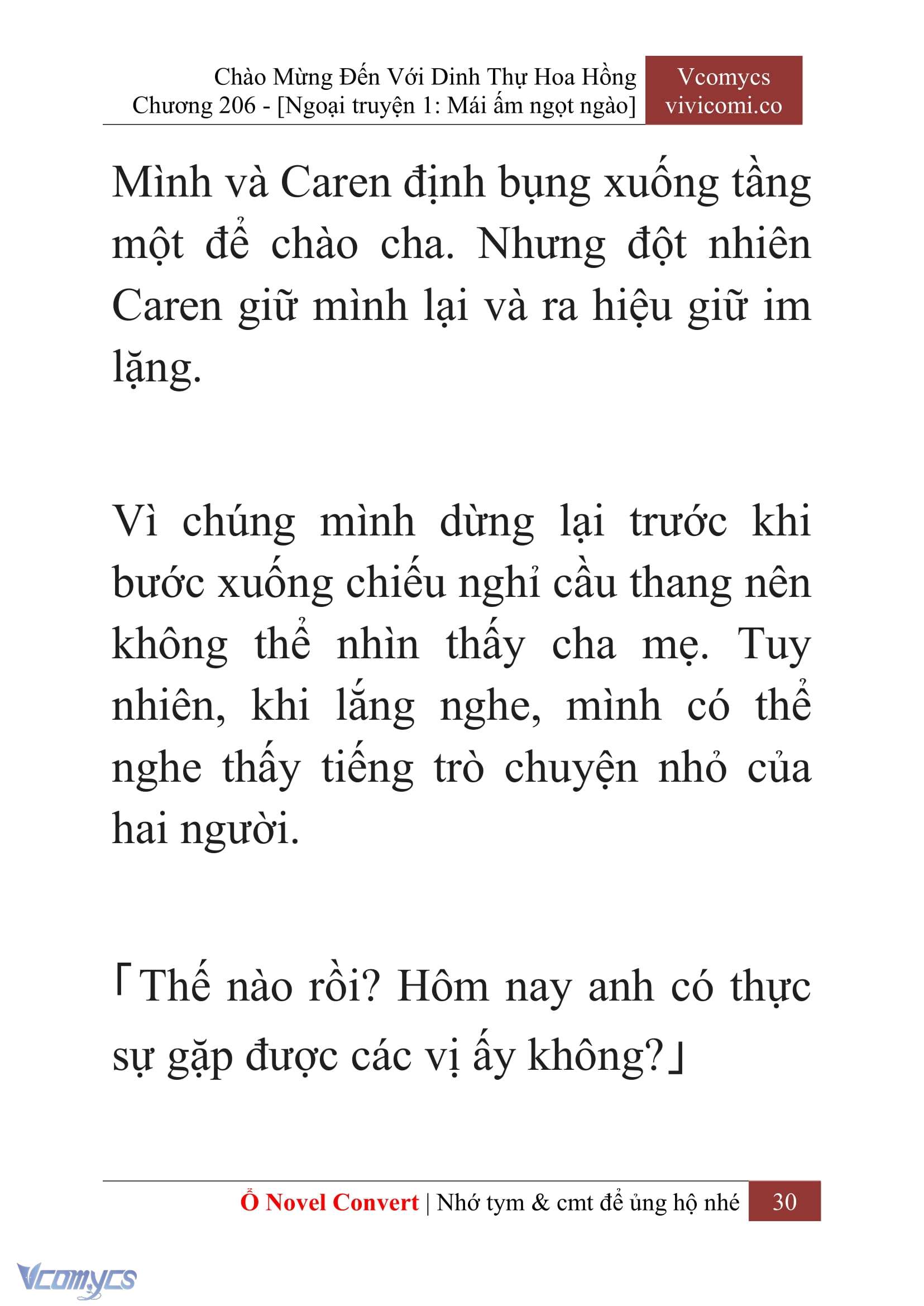 [Novel] Chào Mừng Đến Với Dinh Thự Hoa Hồng Chap 206 - Trang 2