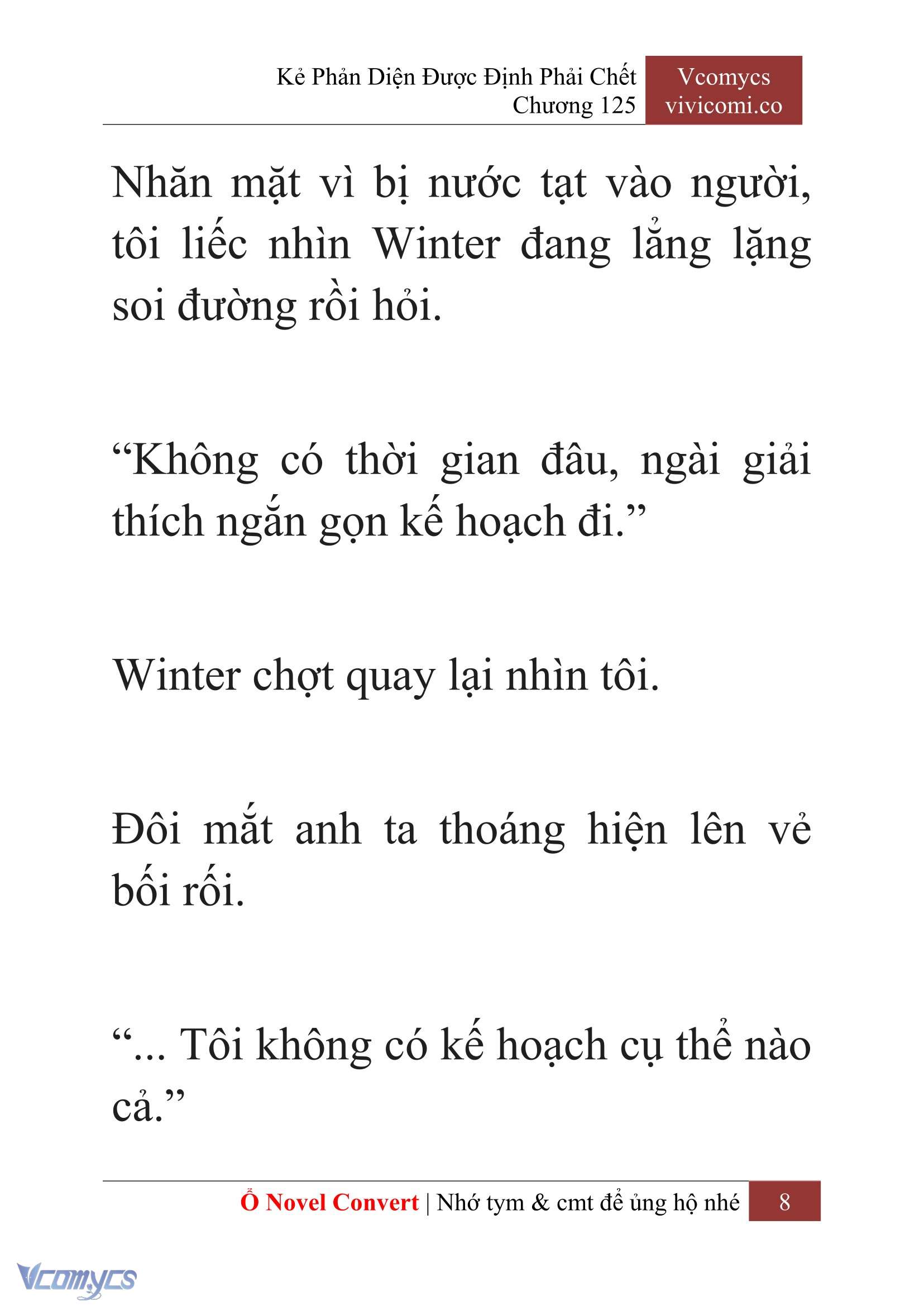 [Novel] Kẻ Phản Diện Được Định Phải Chết Chap 125 - Next Chap 126