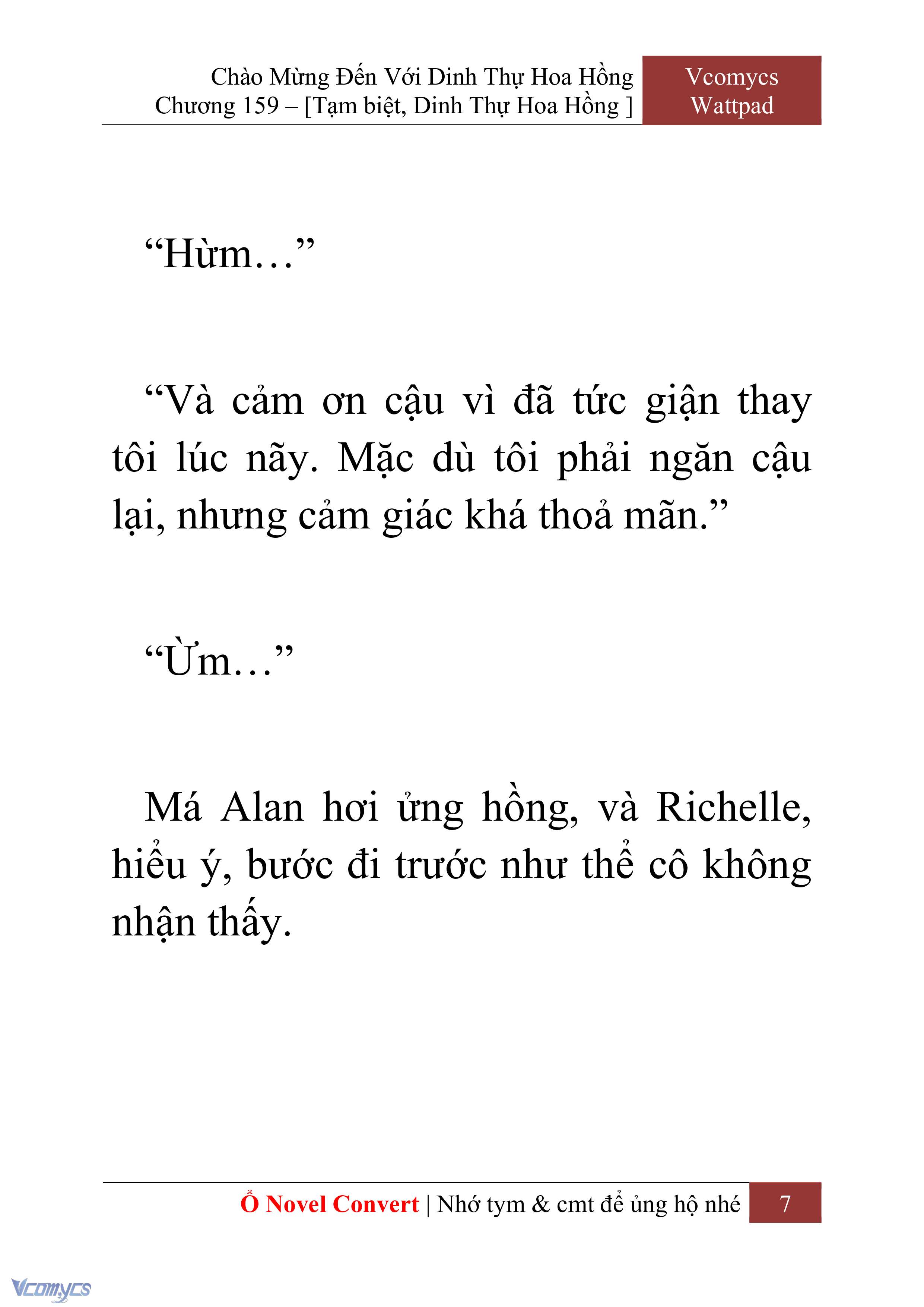 [Novel] Chào Mừng Đến Với Dinh Thự Hoa Hồng Chap 159 - Trang 2