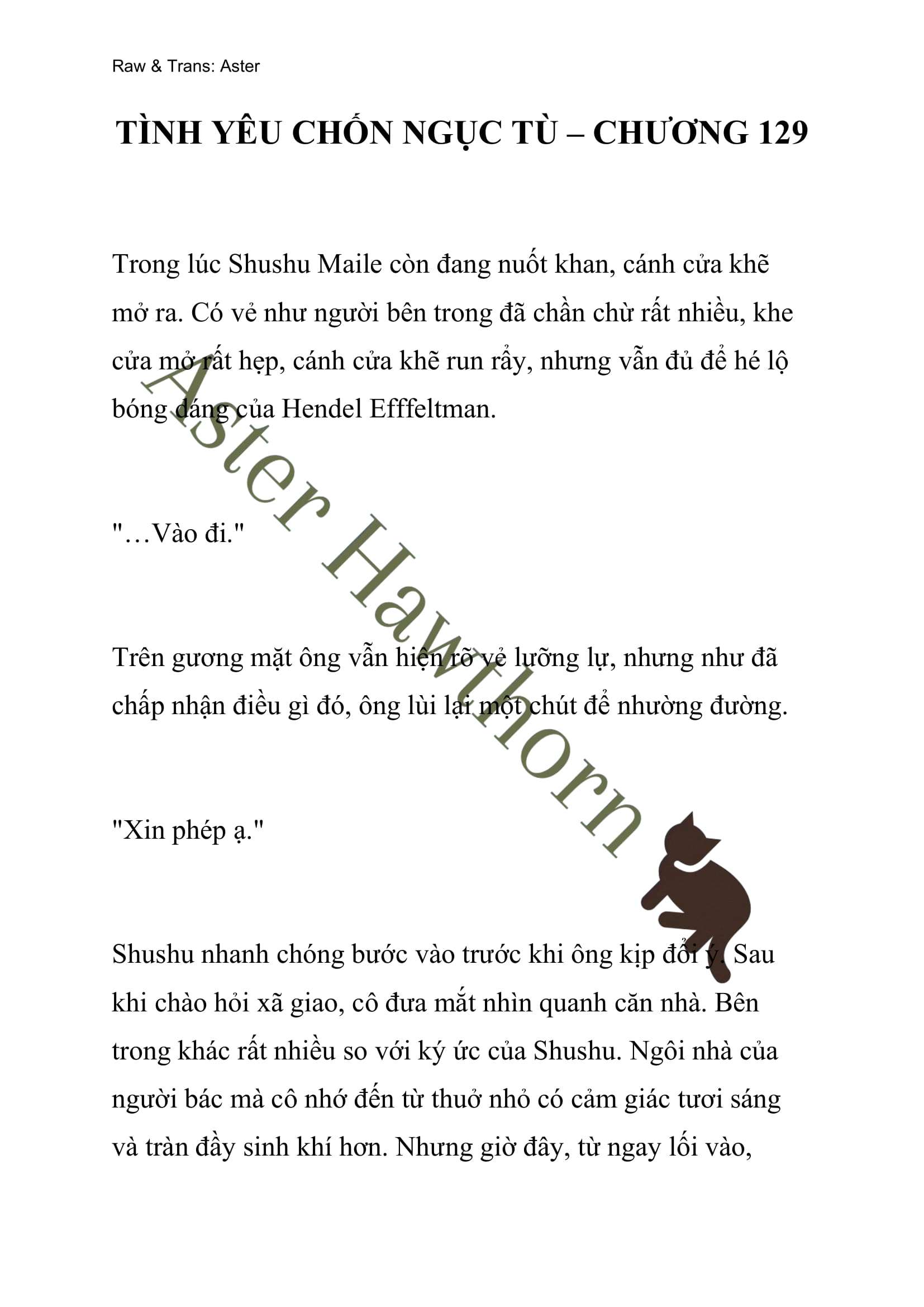 [NOVEL] Tình Yêu Chốn Ngục Tù Chap 129 - Trang 2