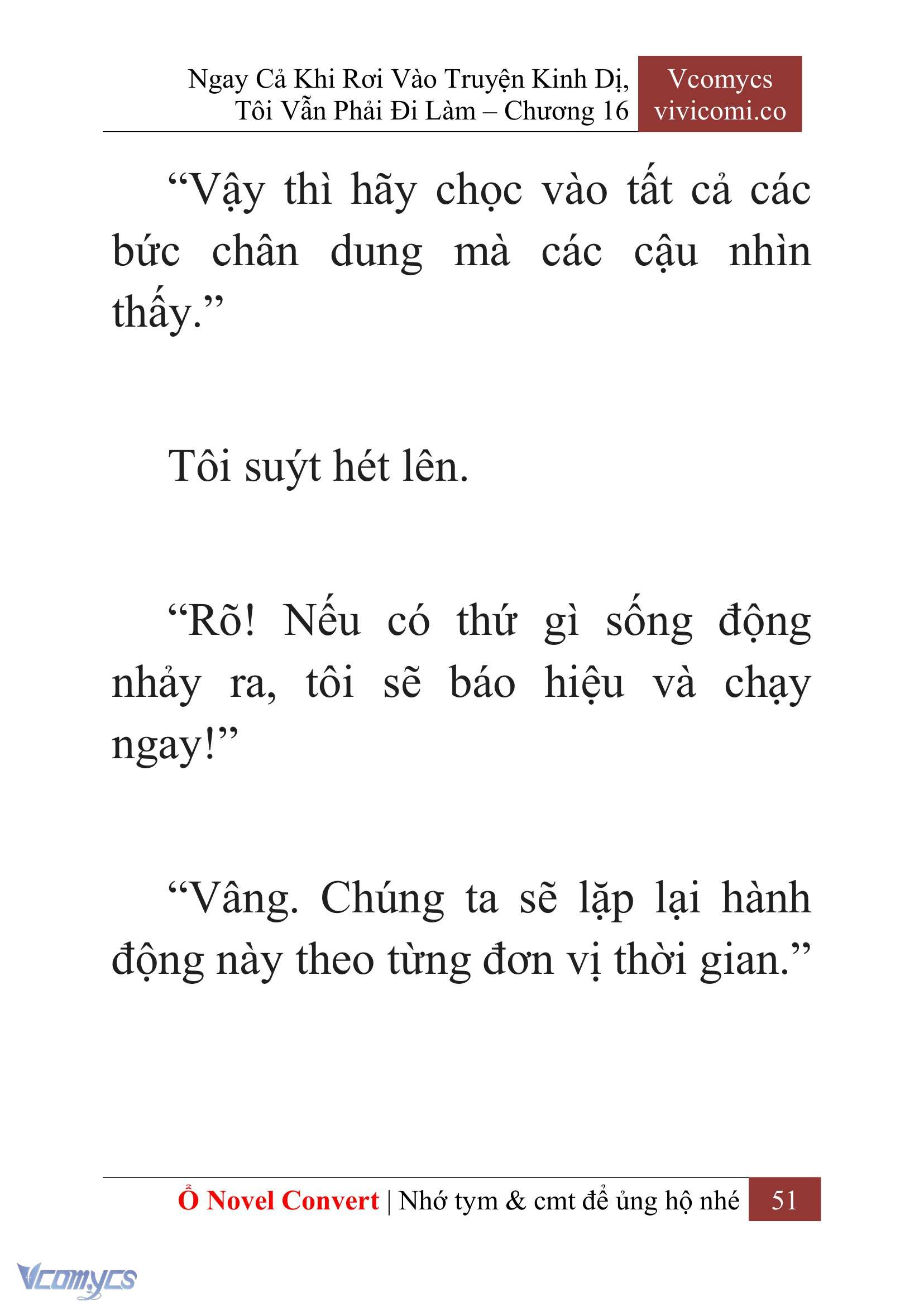 [Novel] Ngay Cả Khi Rơi Vào Truyện Kinh Dị, Tôi Vẫn Phải Đi Làm Chap 16 - Trang 2