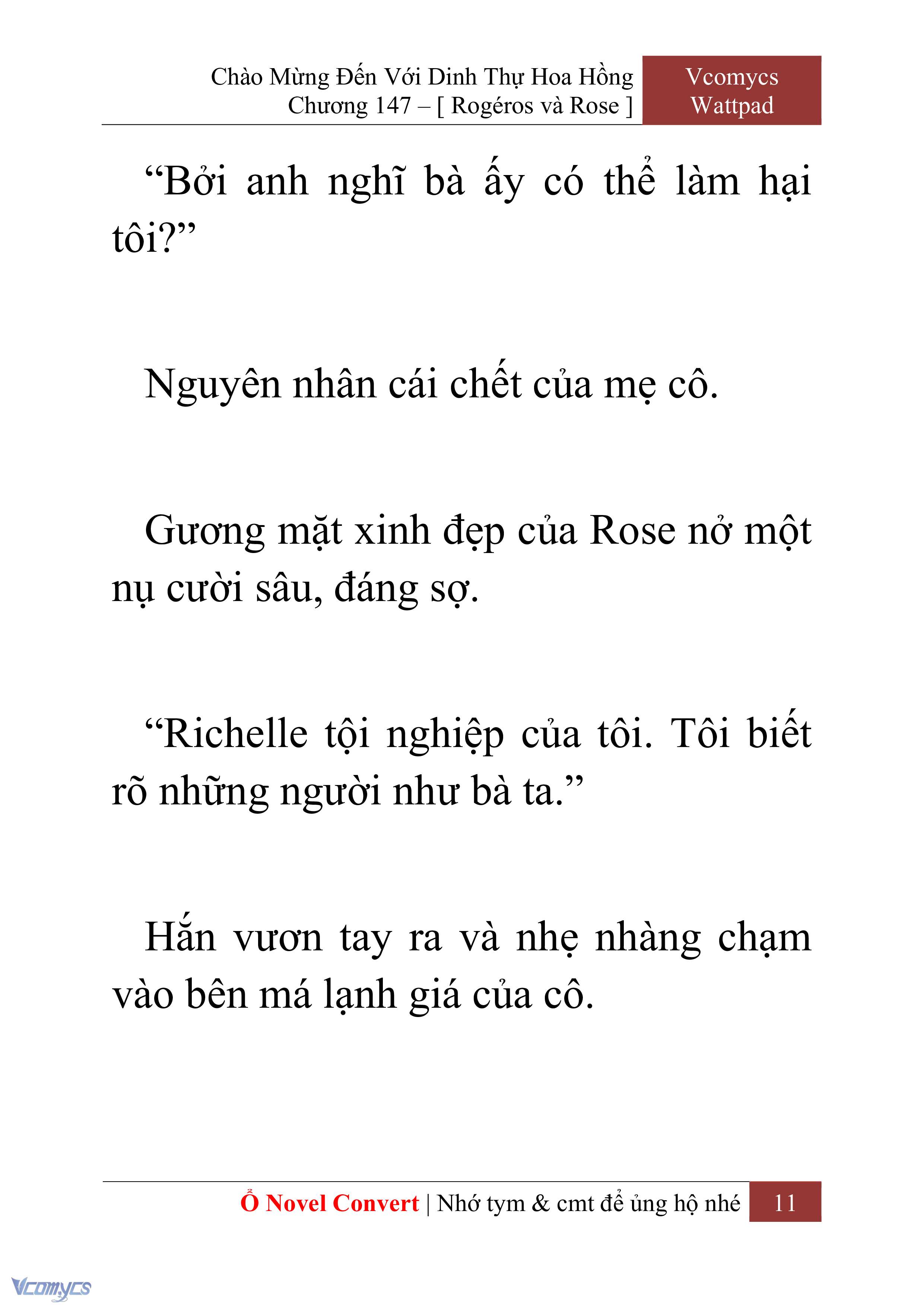 [Novel] Chào Mừng Đến Với Dinh Thự Hoa Hồng Chap 147 - Trang 2