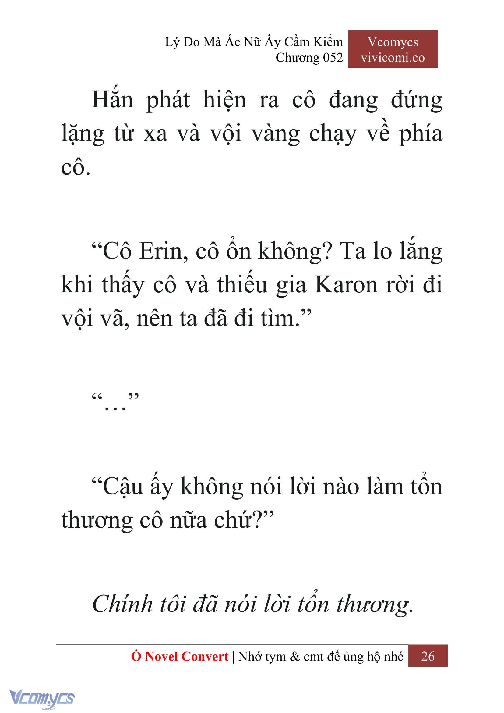 [Novel] Lý Do Mà Ác Nữ Ấy Cầm Kiếm Chap 52 - Trang 2