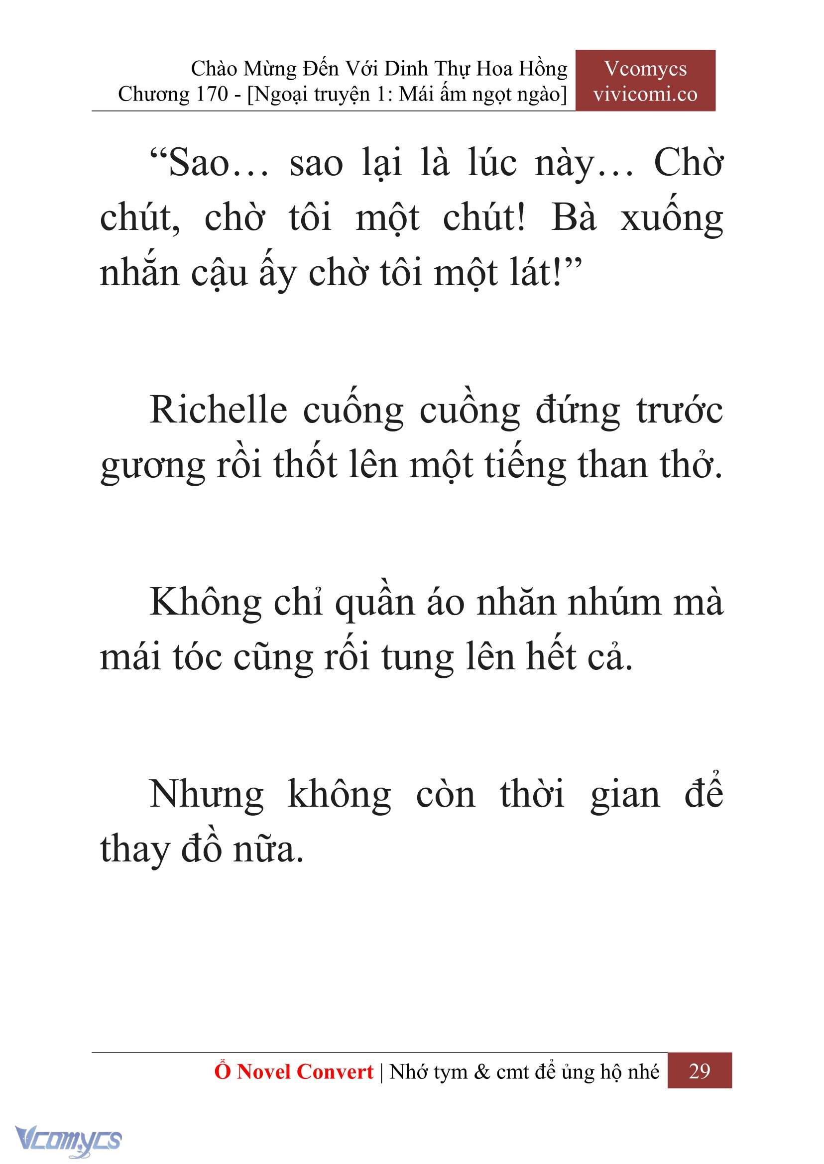 [Novel] Chào Mừng Đến Với Dinh Thự Hoa Hồng Chap 170 - Trang 2