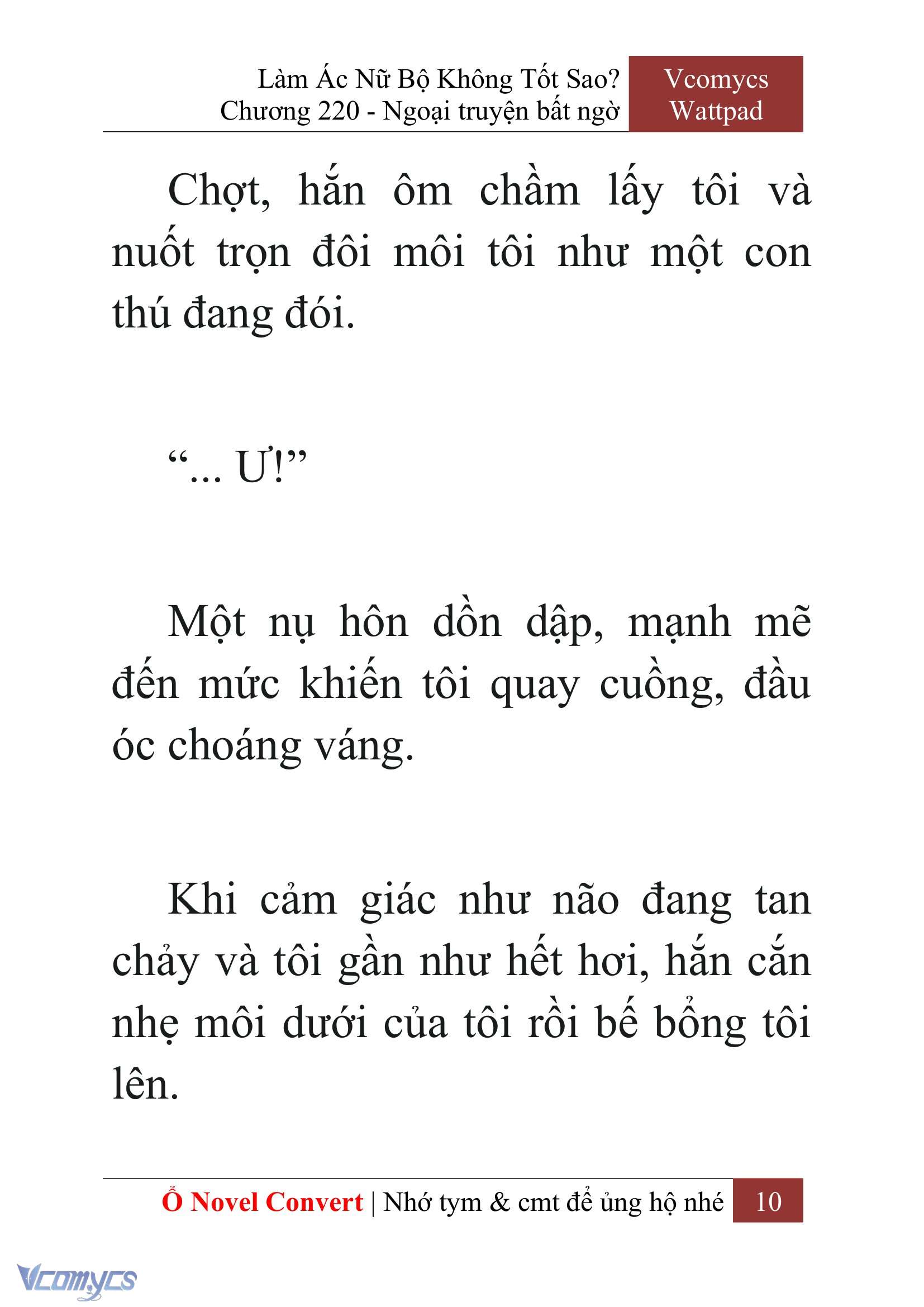 [Novel] Làm Ác Nữ Bộ Không Tốt Sao? Chap 220 - Trang 2