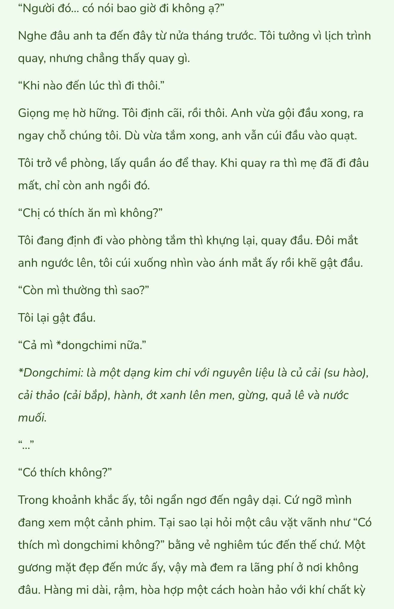 [Novel] Khúc Hát Giữa Mùa Hè Chap 1 - Next Chap 2