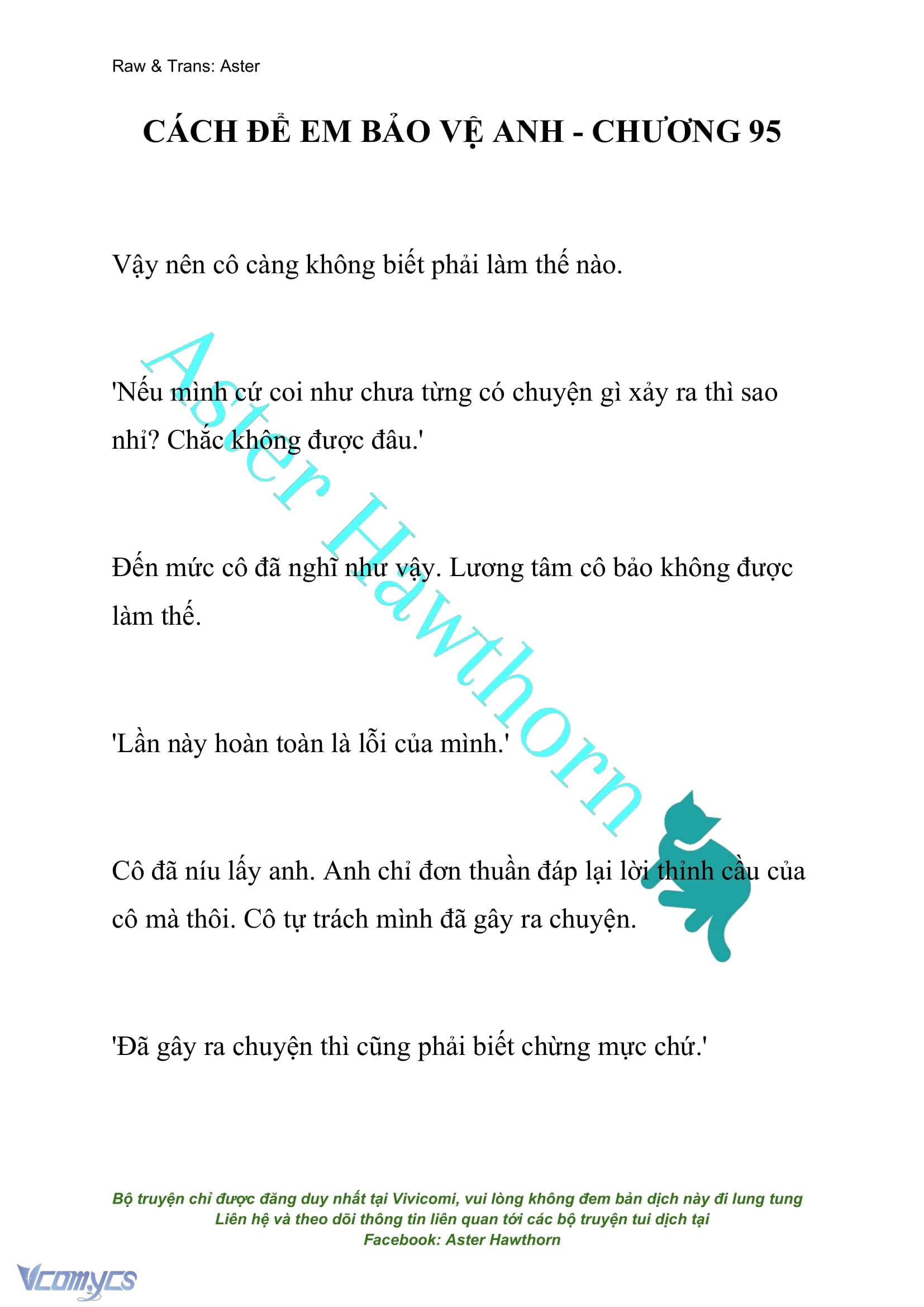 [NOVEL] Cách Để Em Bảo Vệ Anh Chap 95 - Trang 2
