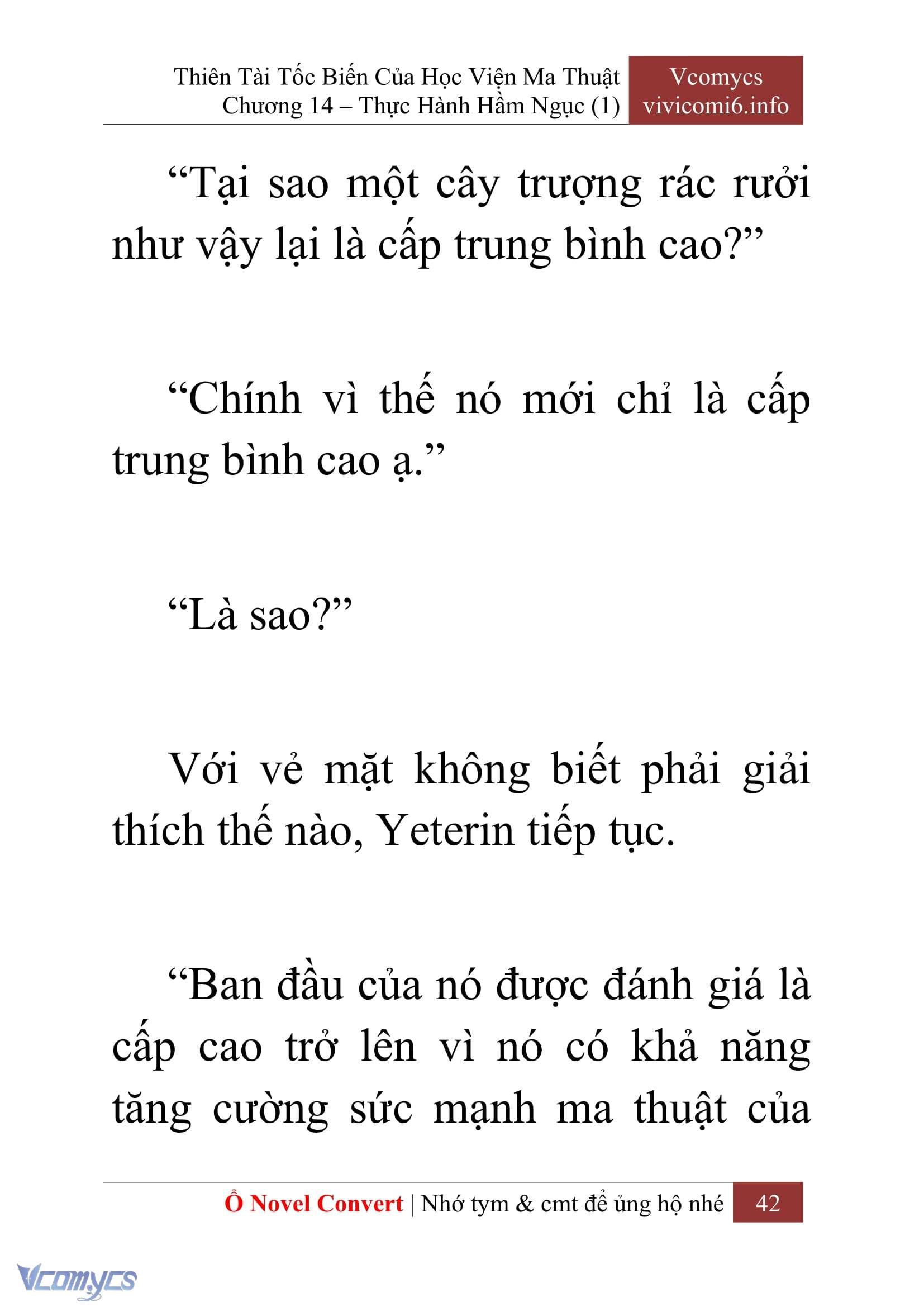 [Novel] Thiên Tài Tốc Biến Của Học Viện Ma Thuật Chap 14 - Trang 2