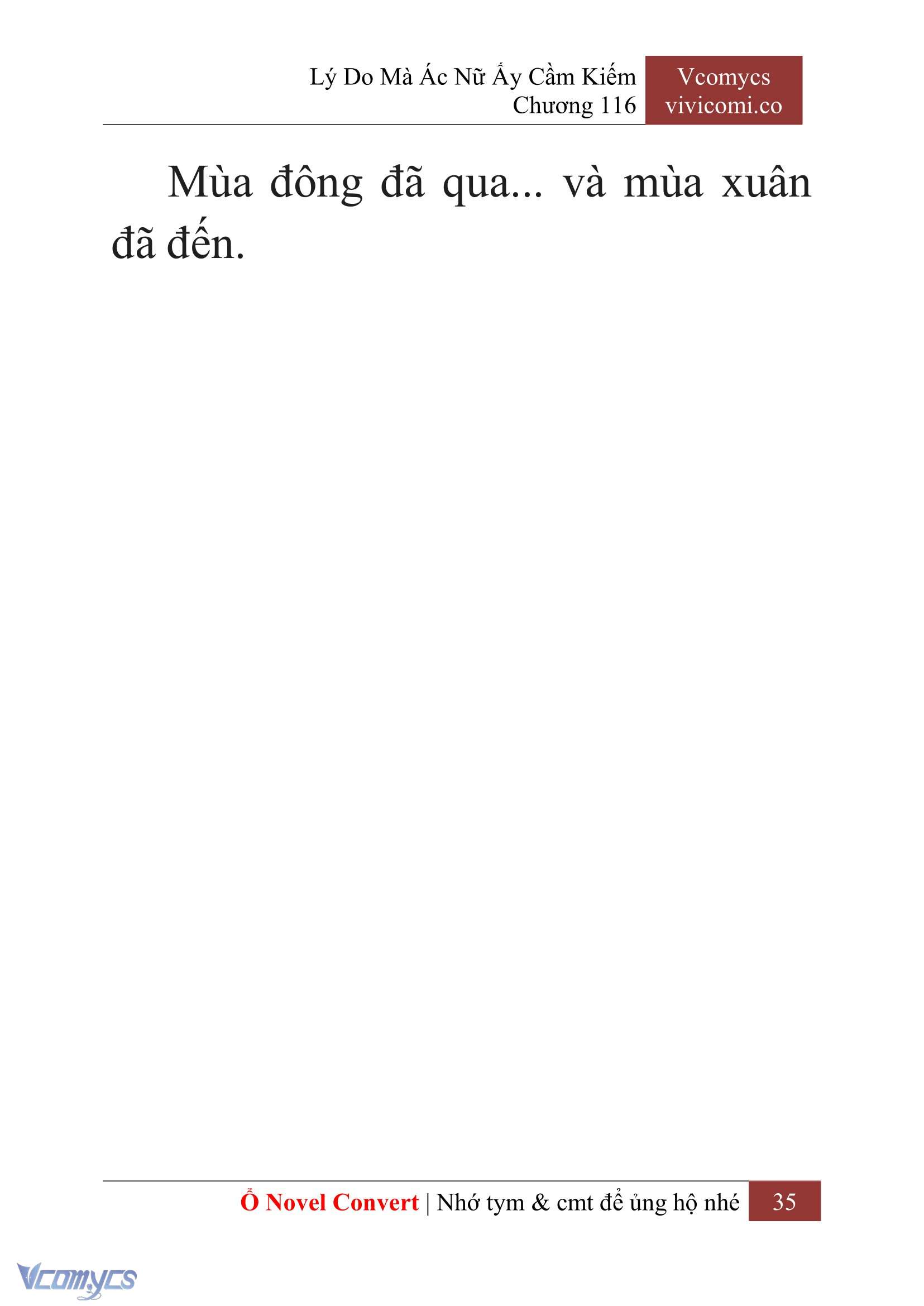 [Novel] Lý Do Mà Ác Nữ Ấy Cầm Kiếm Chap 116 - Trang 2