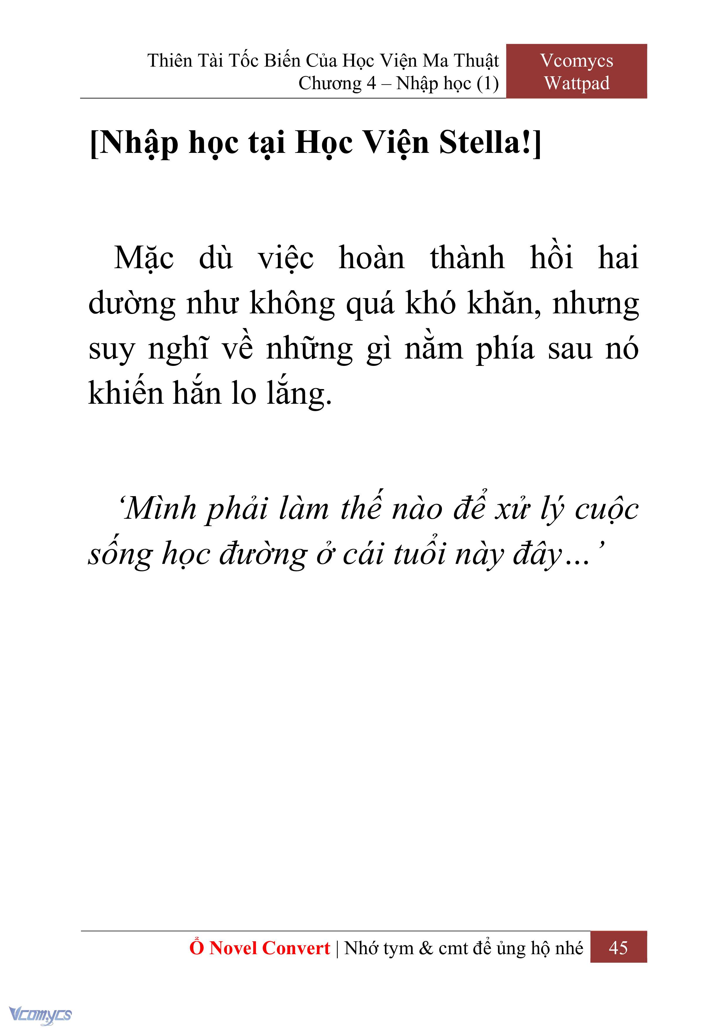 [Novel] Thiên Tài Tốc Biến Của Học Viện Ma Thuật Chap 4 - Trang 2