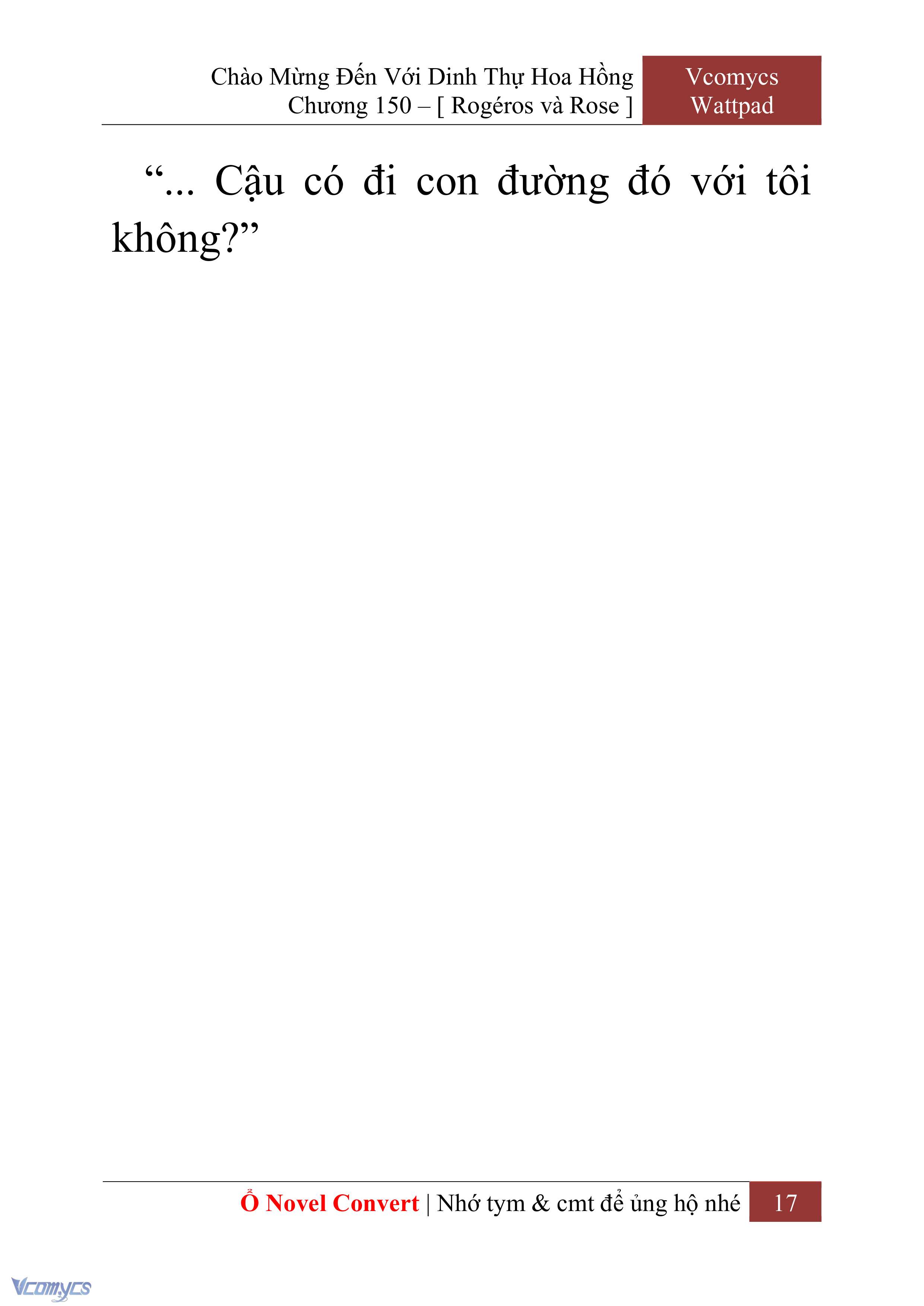 [Novel] Chào Mừng Đến Với Dinh Thự Hoa Hồng Chap 150 - Trang 2