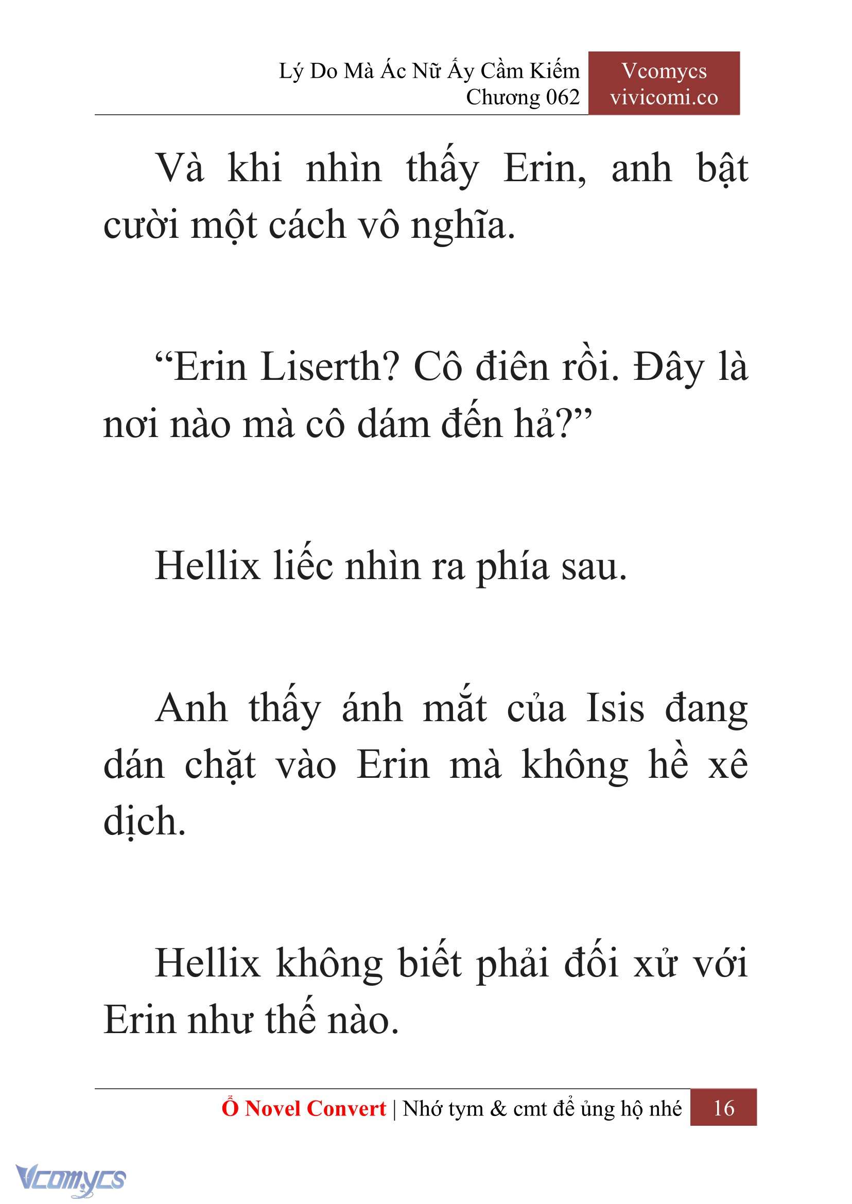 [Novel] Lý Do Mà Ác Nữ Ấy Cầm Kiếm Chap 62 - Trang 2