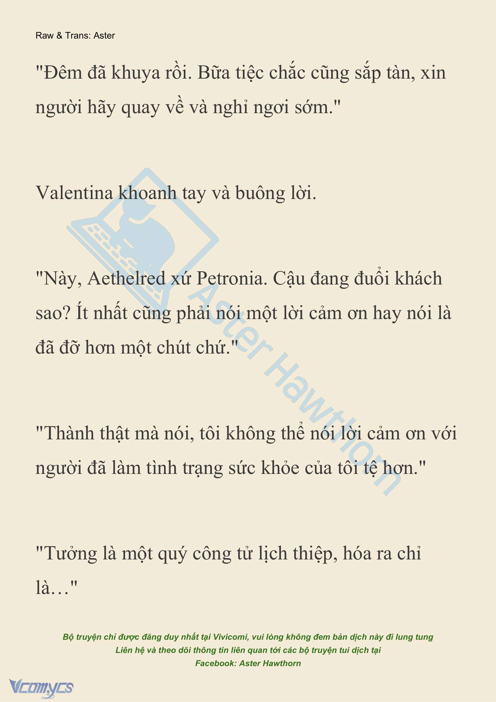 [NOVEL] Thiên Đường Của Valentina Chap 117 - Trang 2