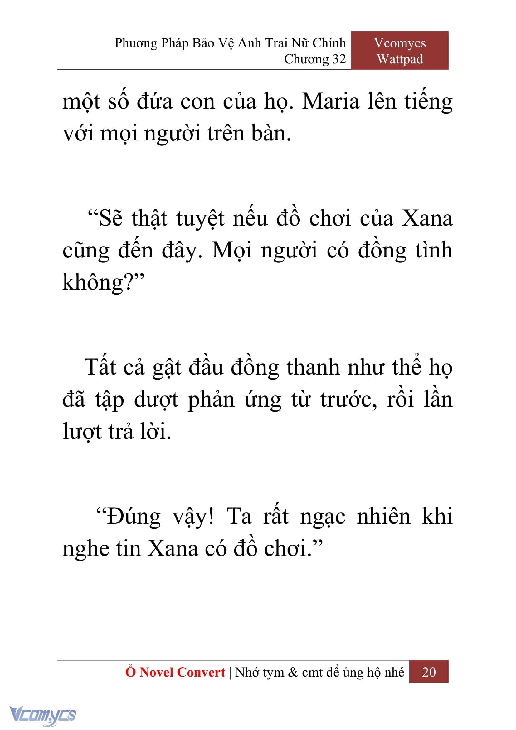 [Novel] Phương Pháp Bảo Vệ Anh Trai Nữ Chính Chap 32 - Trang 2